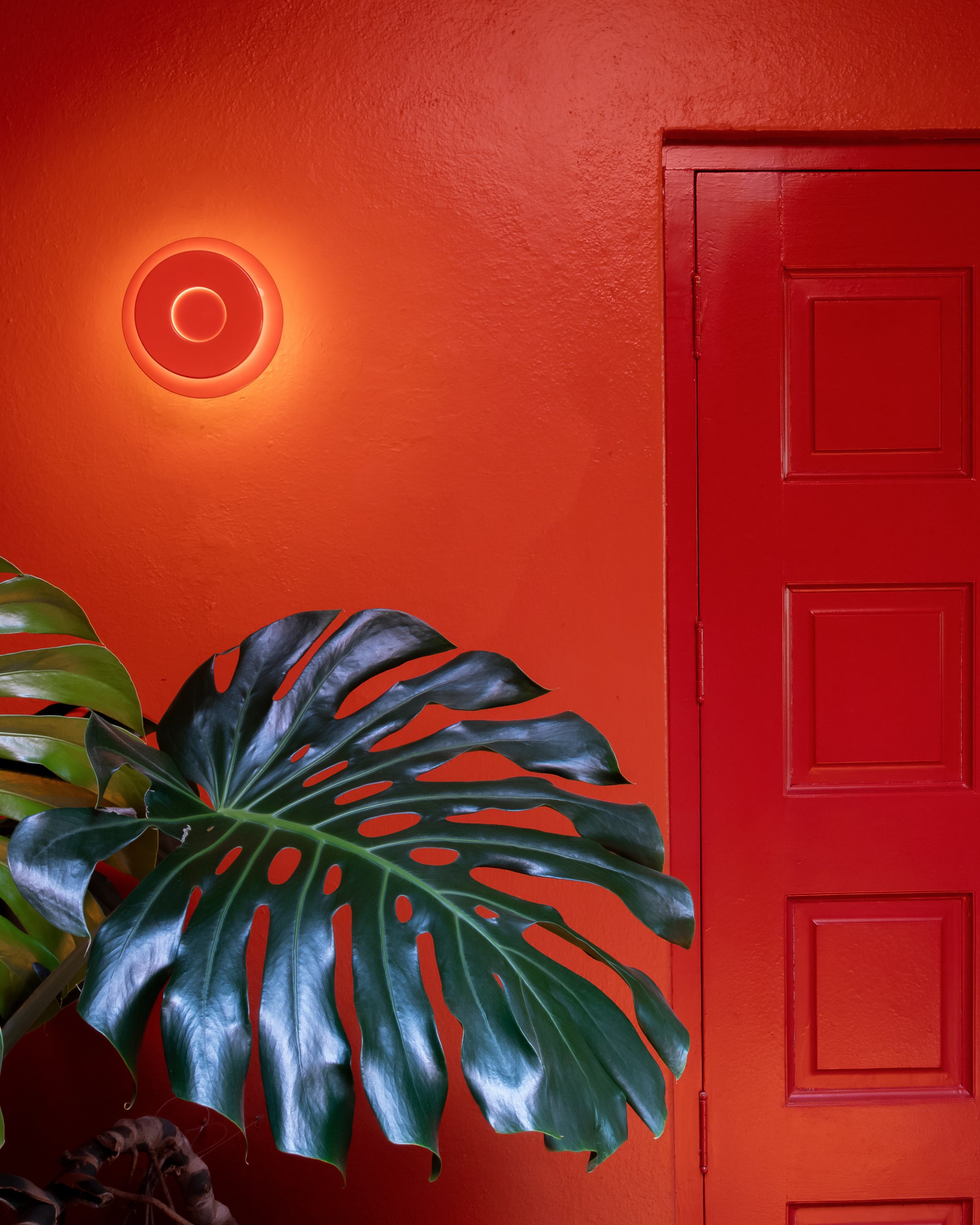 LILLE Wall Lamp Red Orange