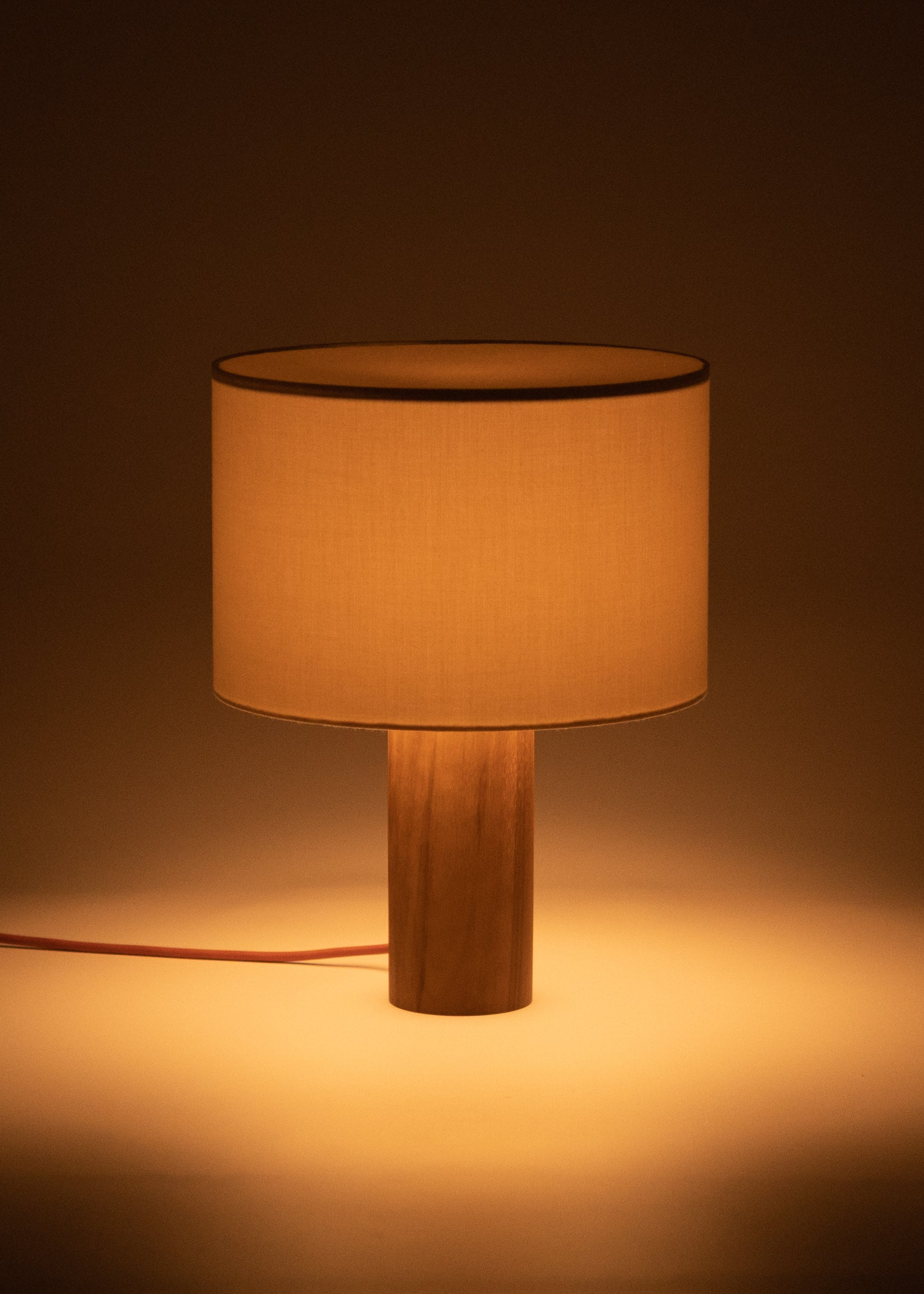 PIPITO Table Lamp Walnut Wood