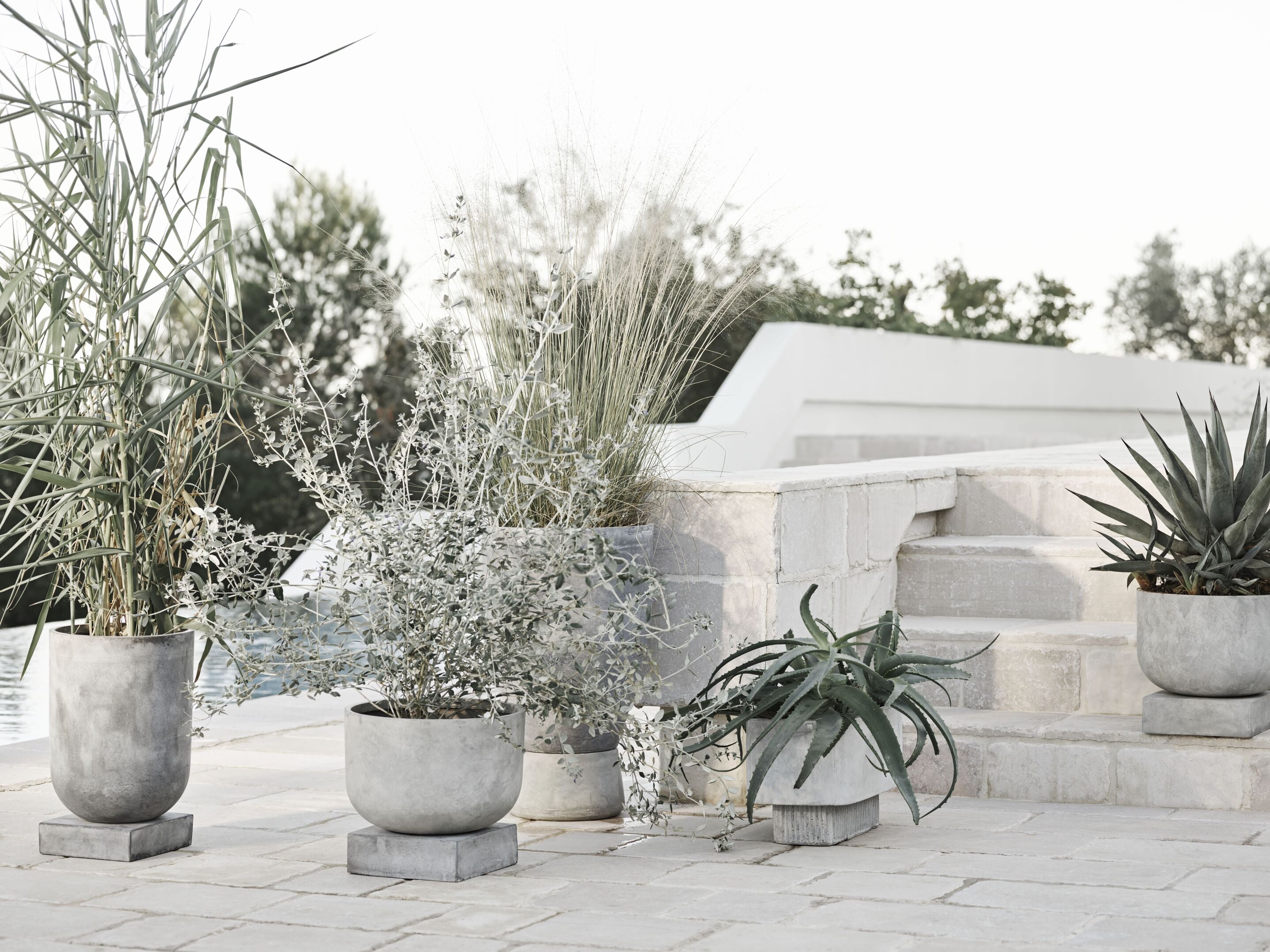 Podiumspopf -Betonbeton