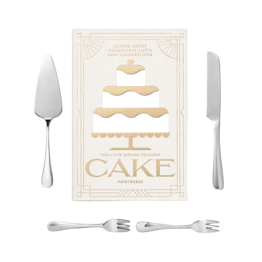 Servier-Set für Kuchen CAKE TOOLS beige