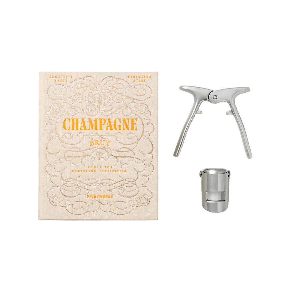 Champagner-Set CHAMPAGNE TOOLS beige