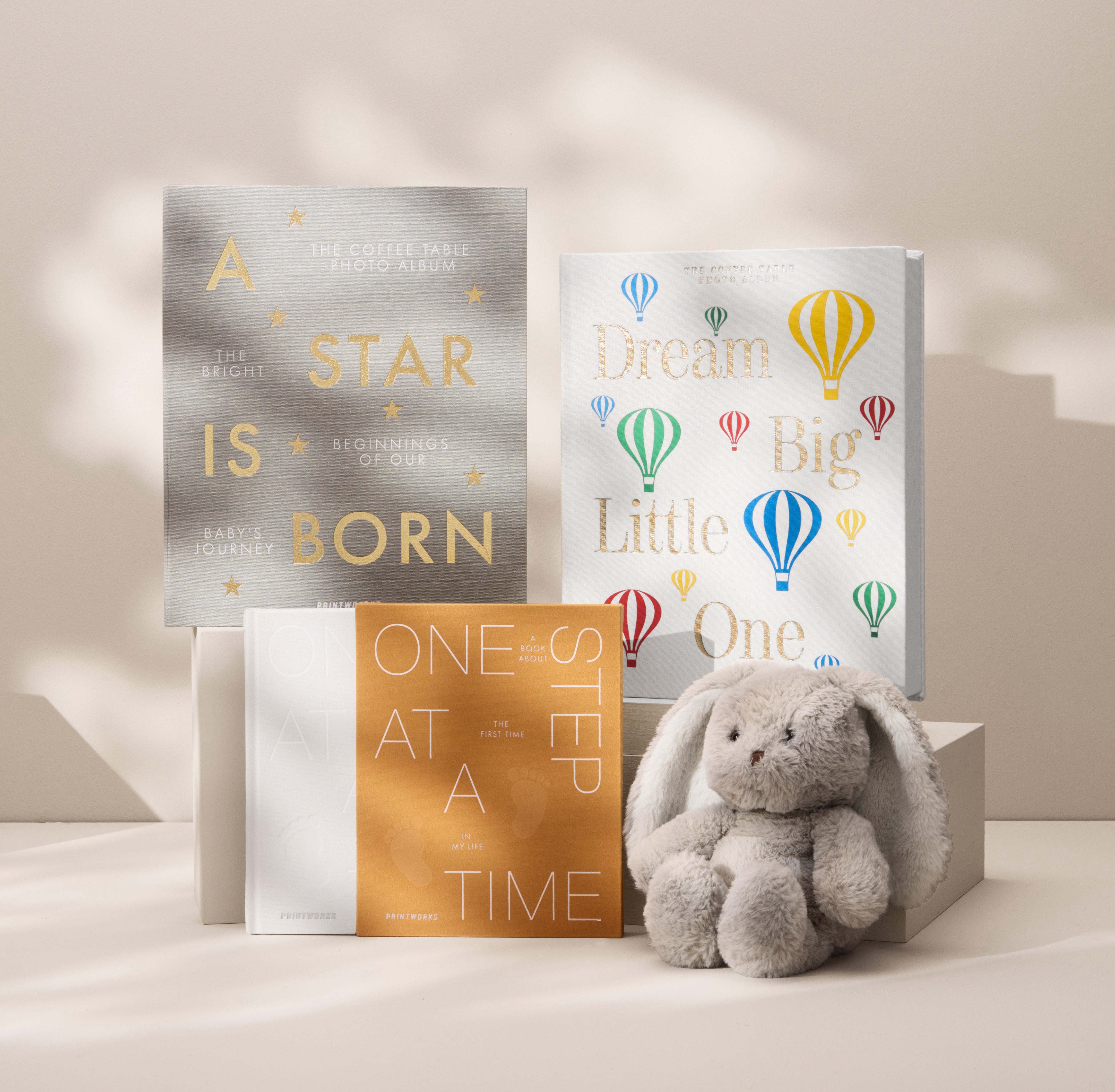 A STAR IS BORN photo album gray with gold