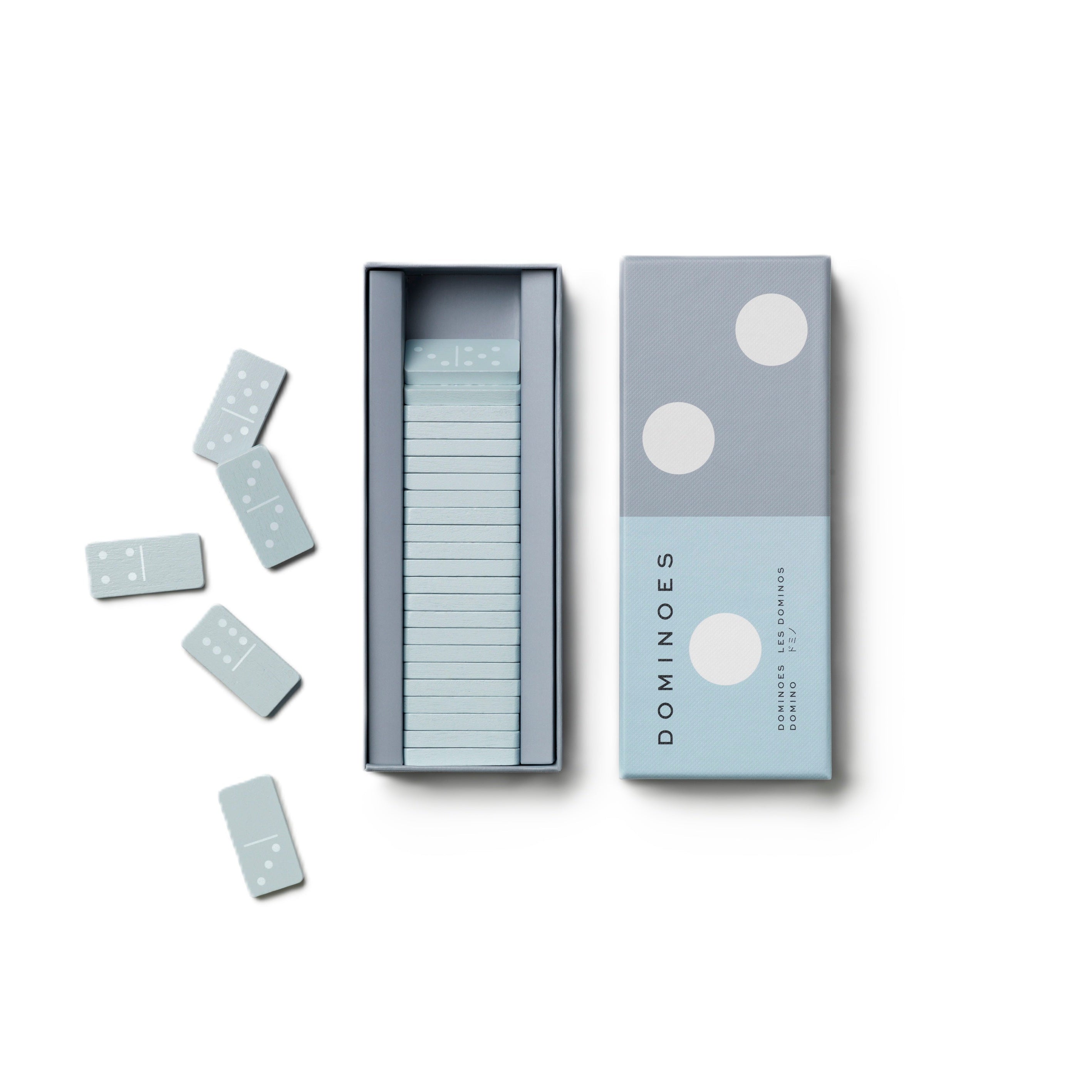 DOMINO Gray with Blue