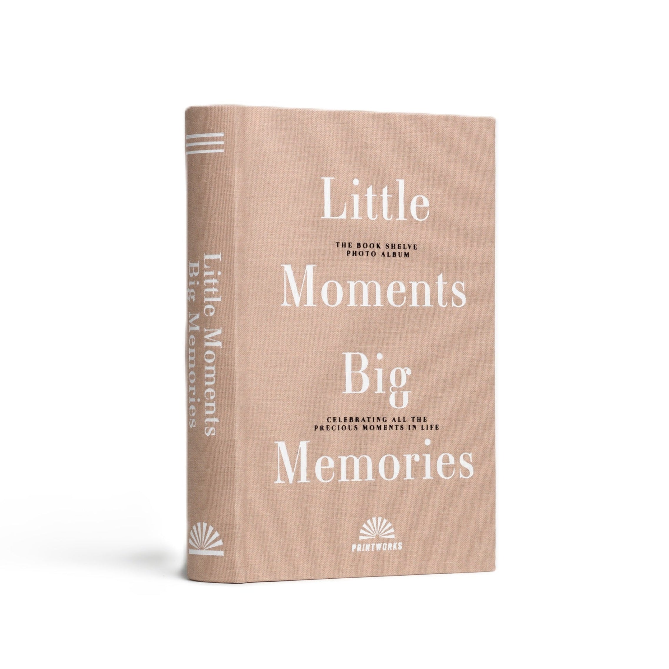 Photo Album LITTLE MOMENTS BIG MEMORIES beige