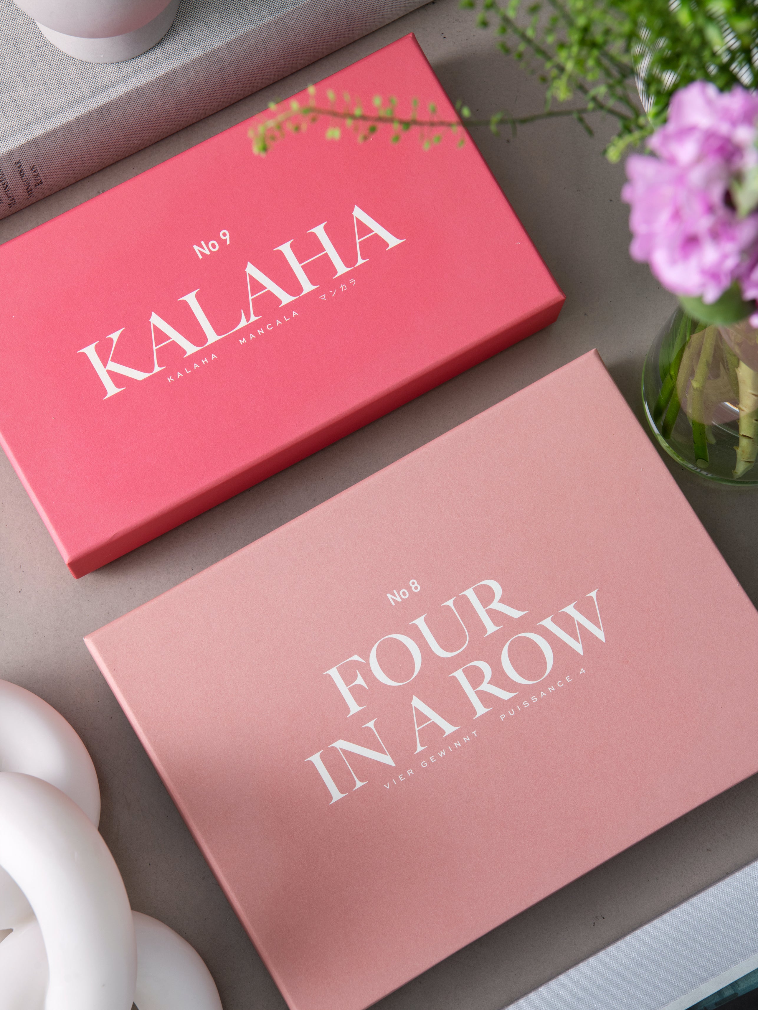 KALAHA Strategic Game Pink