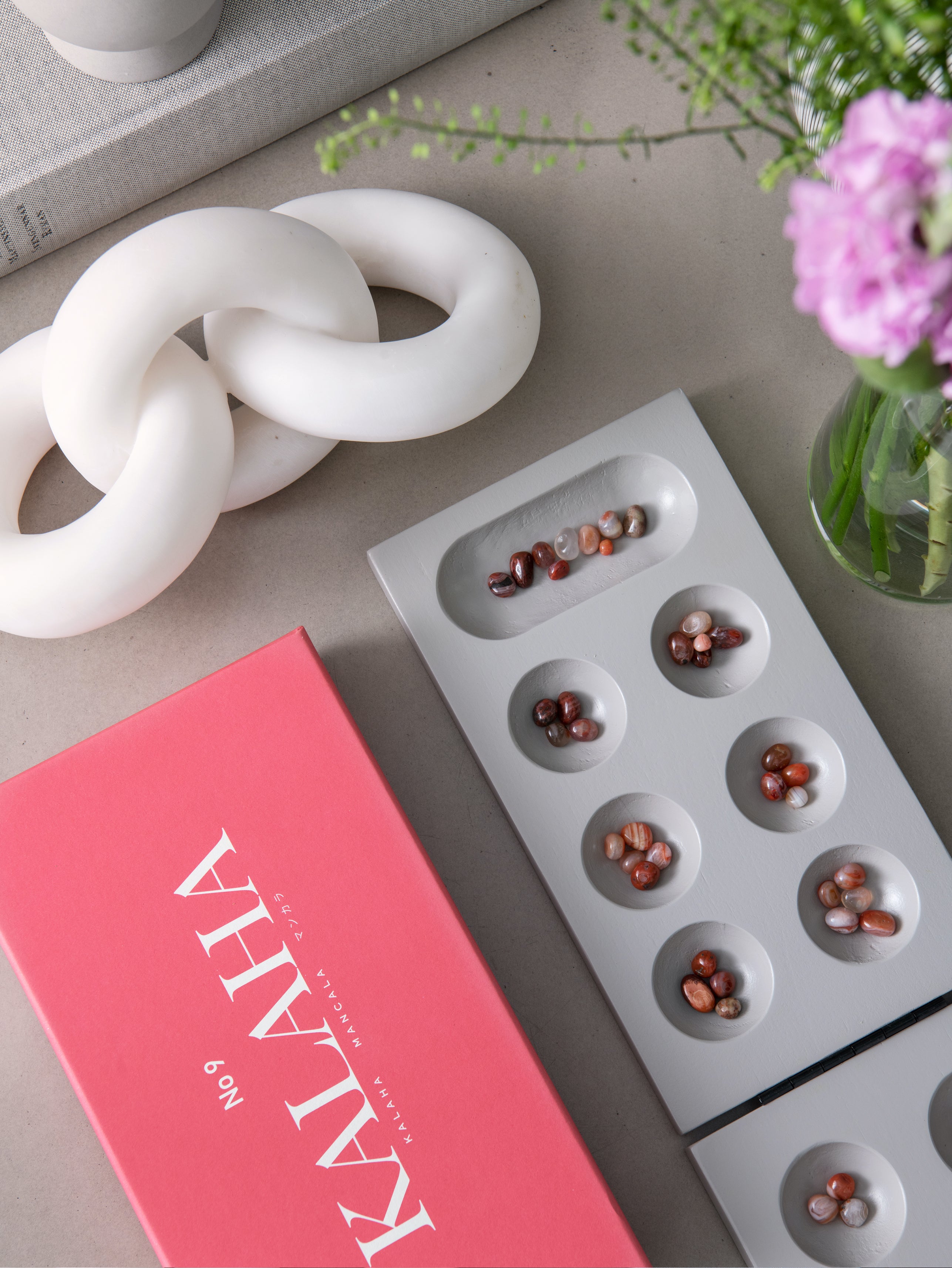 KALAHA Strategic Game Pink