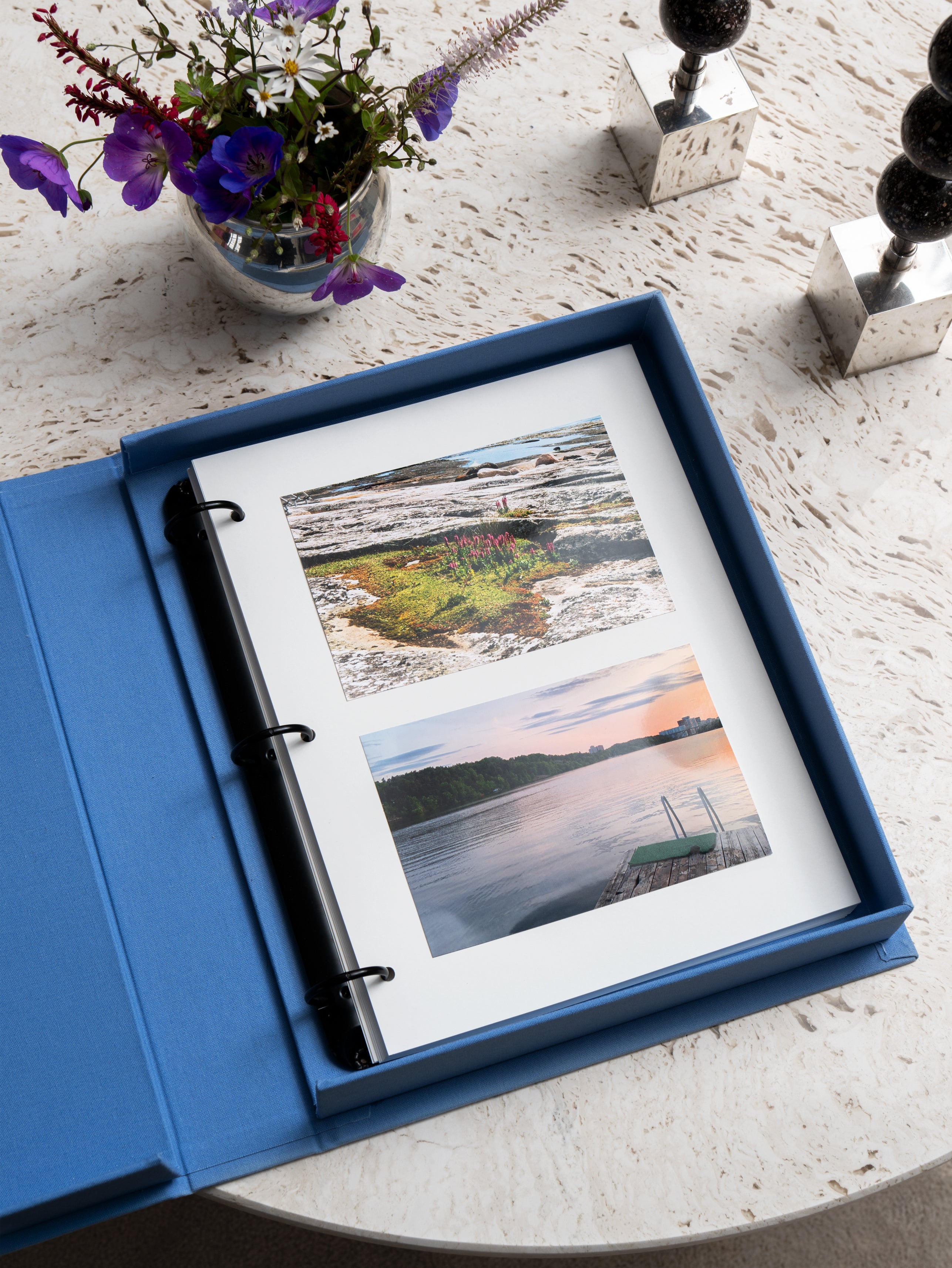 Photo Album MOMENTS THAT MATTER THE MOST blue