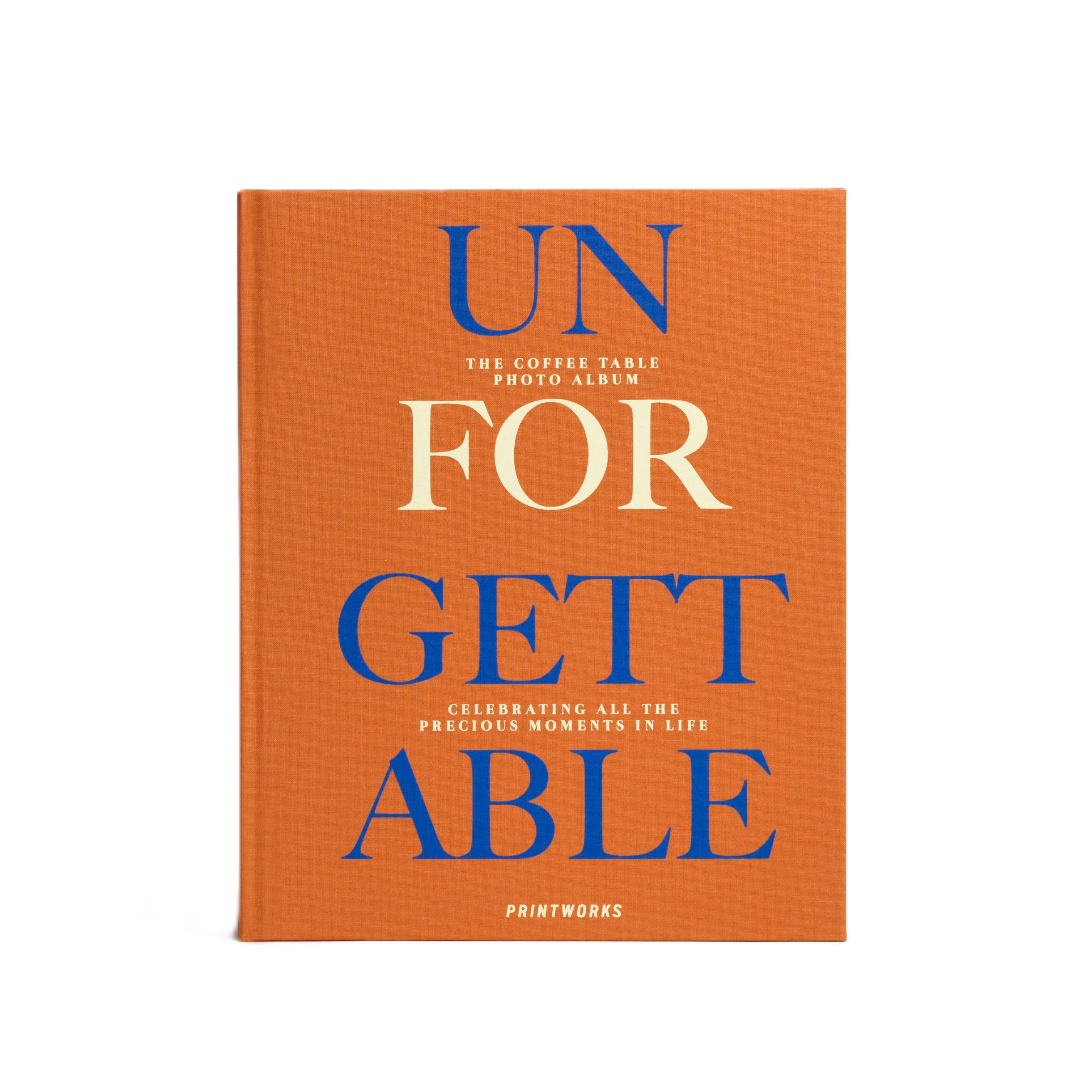 UNFORGETTABLE Photo Album Orange