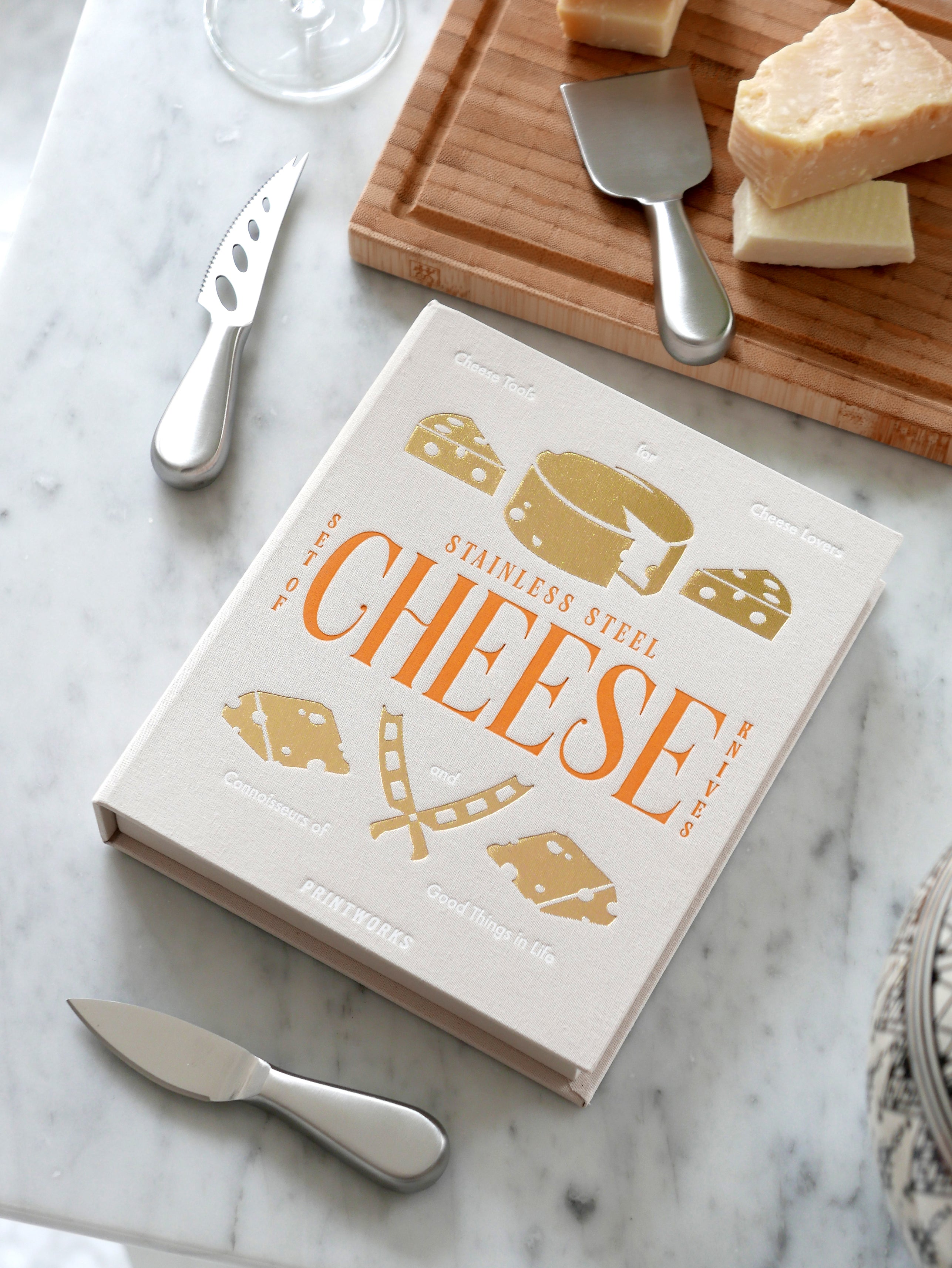 Set für Käsewerkzeuge CHEESE TOOLS beige