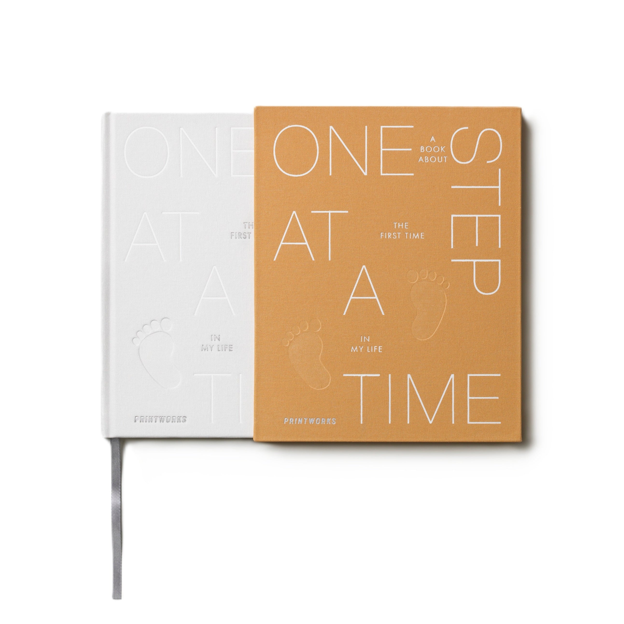 Memory Album ONE STEP AT A TIME yellow with white