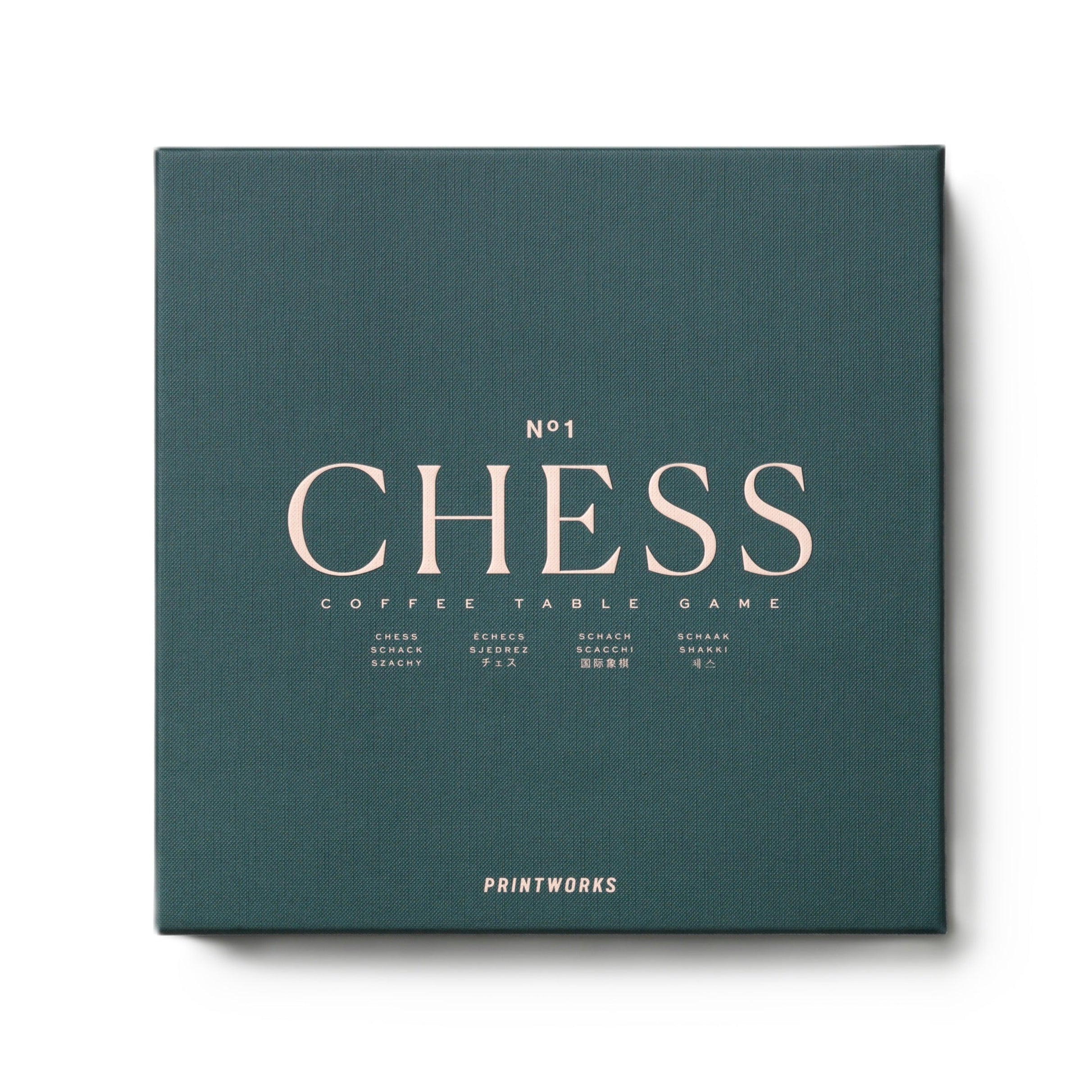 Schachspiel CHESS CLASSIC grün