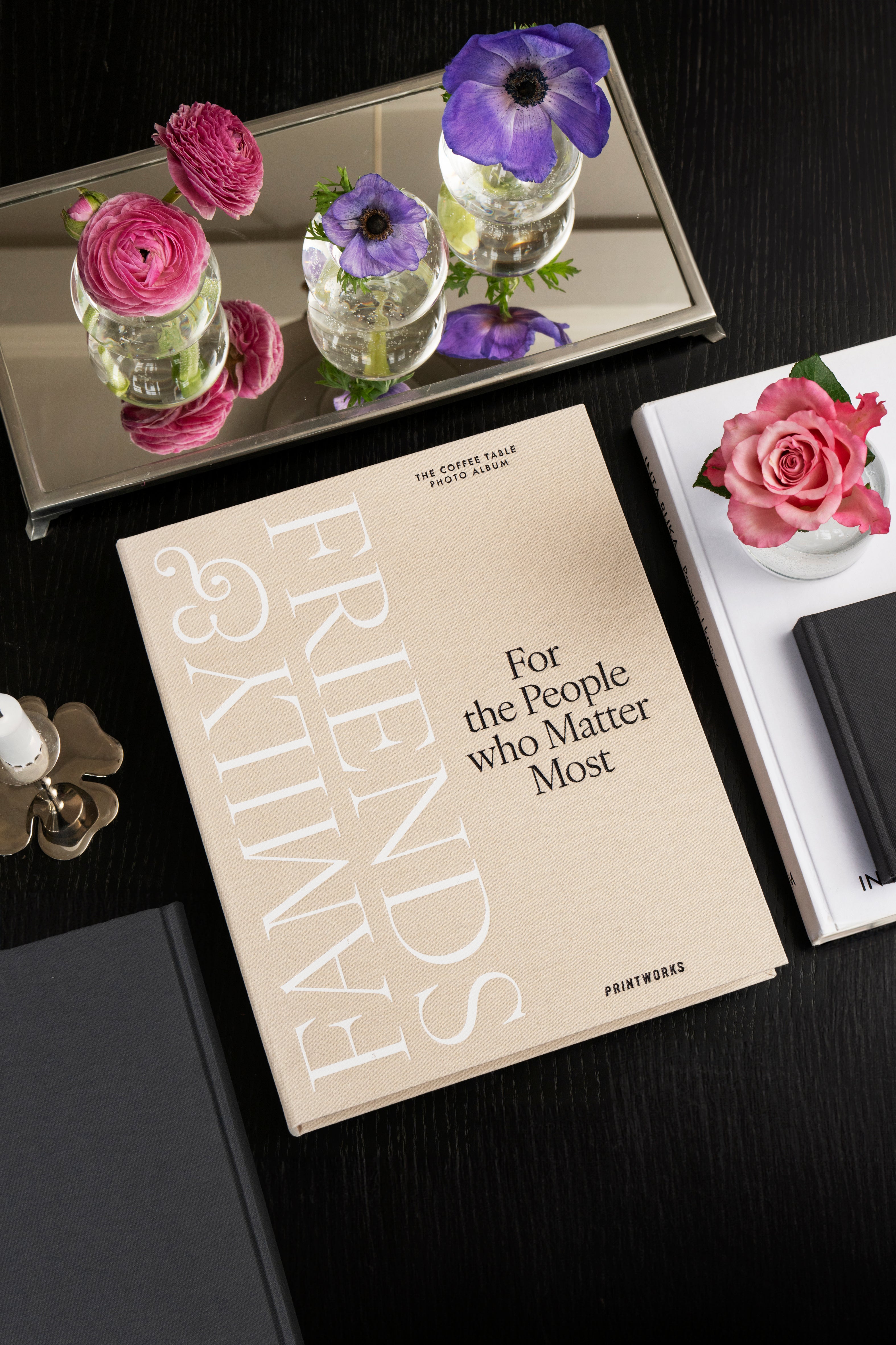 FAMILY AND FRIENDS photo album beige