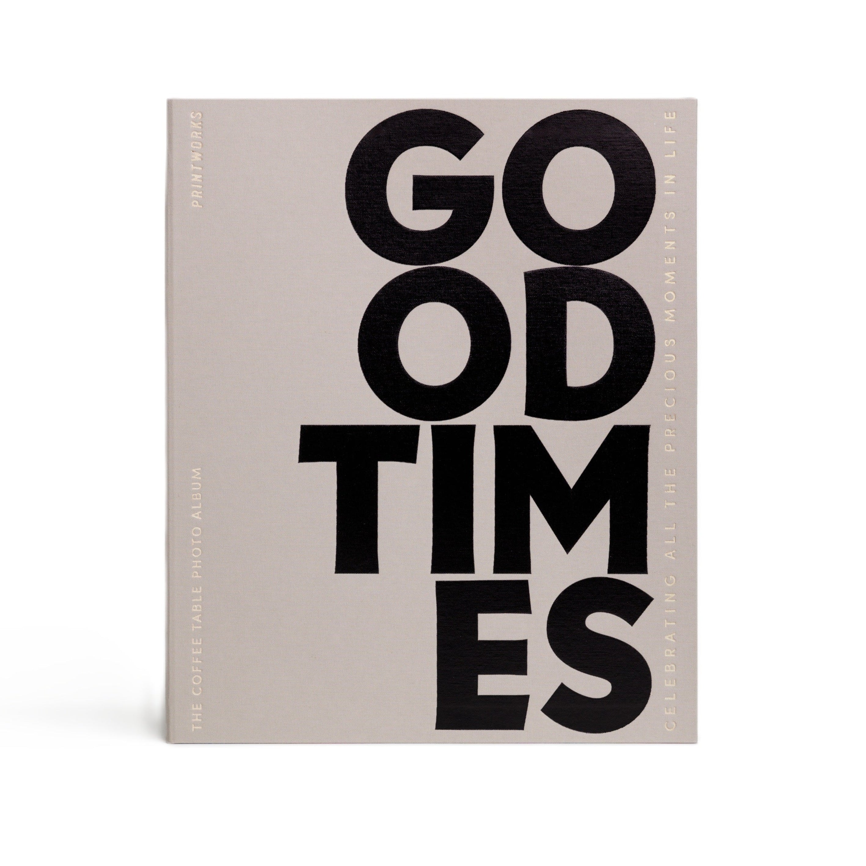 GOOD TIMES photo album gray