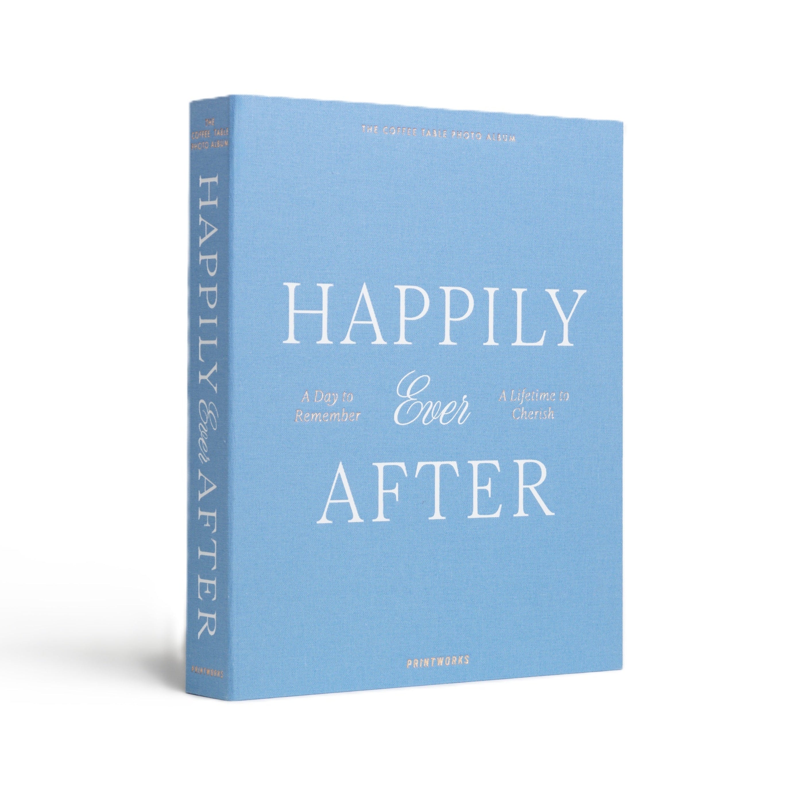 Fotoalbum HAPPILY EVER AFTER blau