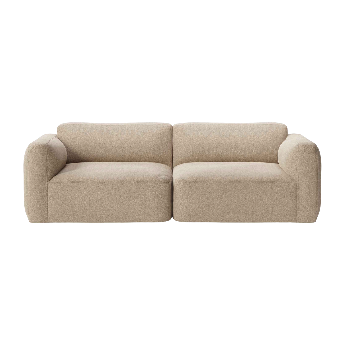 Modulares 3-Sitzer Sofa DEVELIUS MELLOW gepolstert