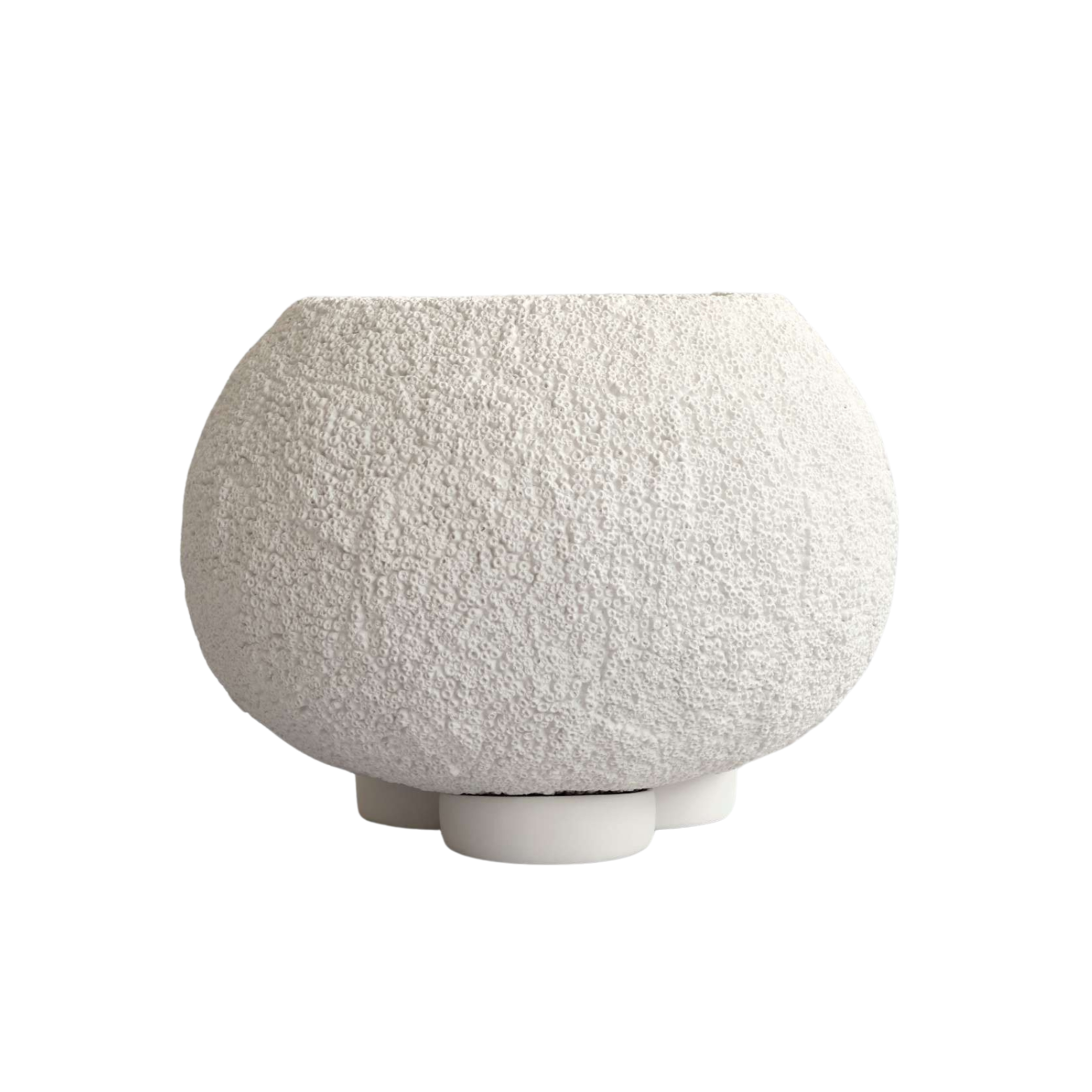 URCHIN Blumentopf cremeweiß