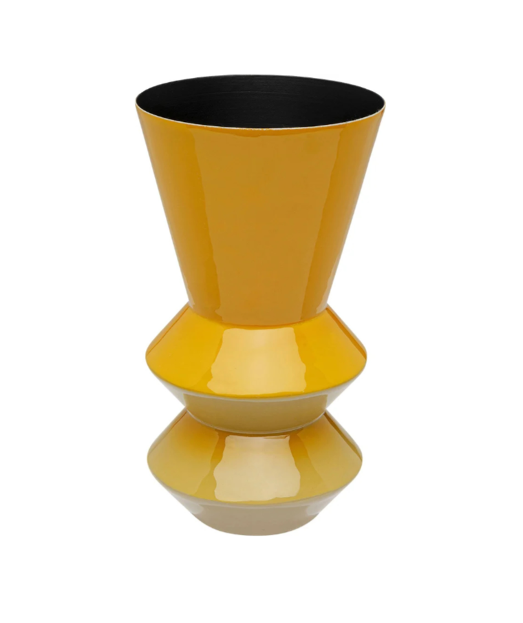 RICI Vase gelb