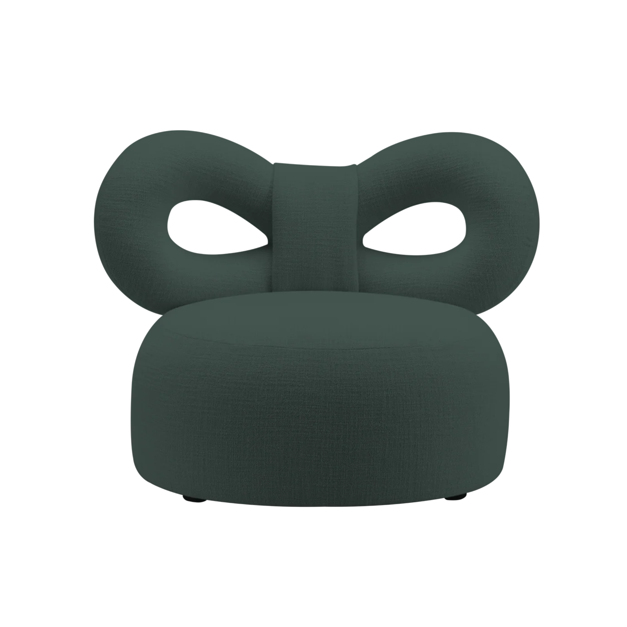 RIBBON armchair dark green