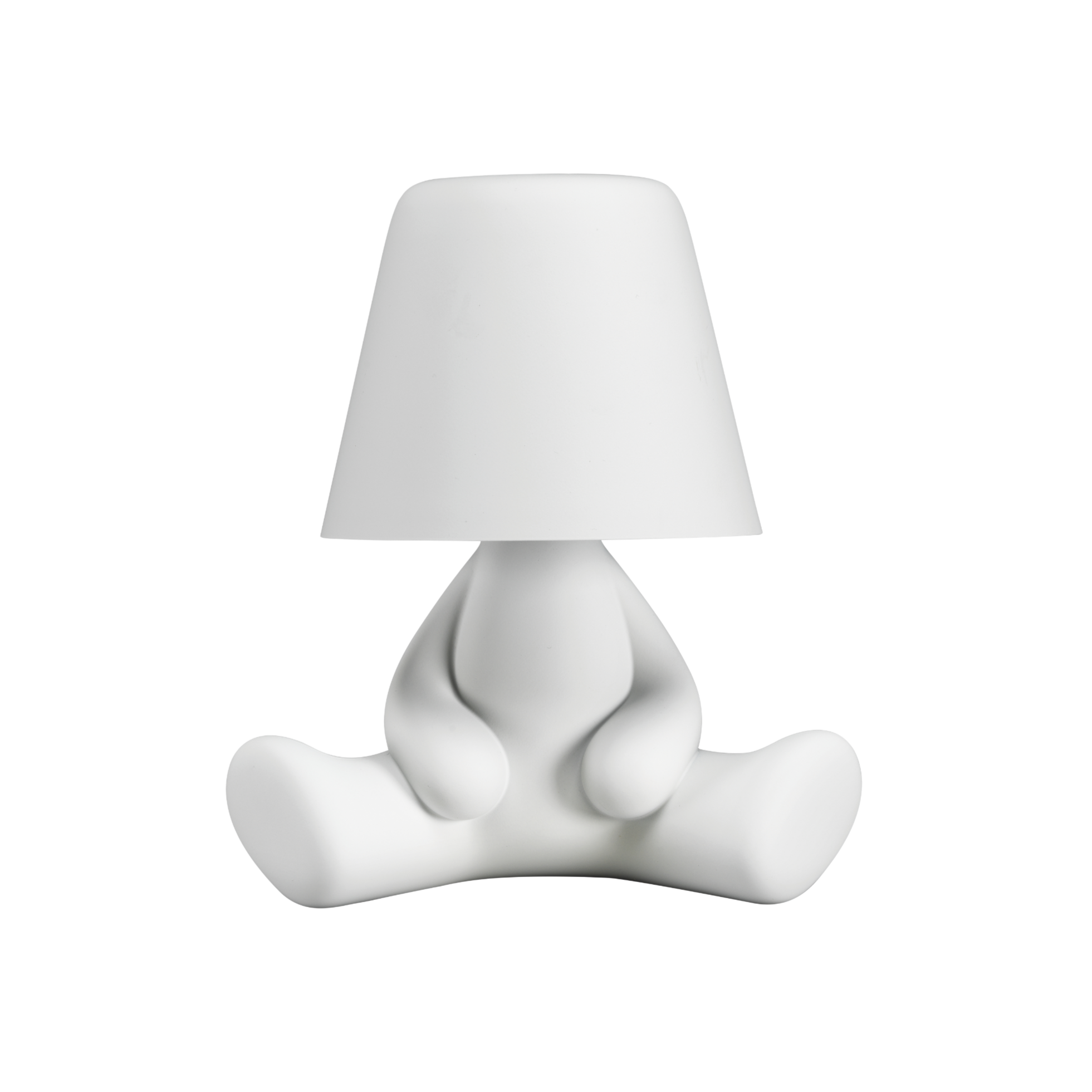 Tragbare Lampe SWEET BROTHERS JOE weiß
