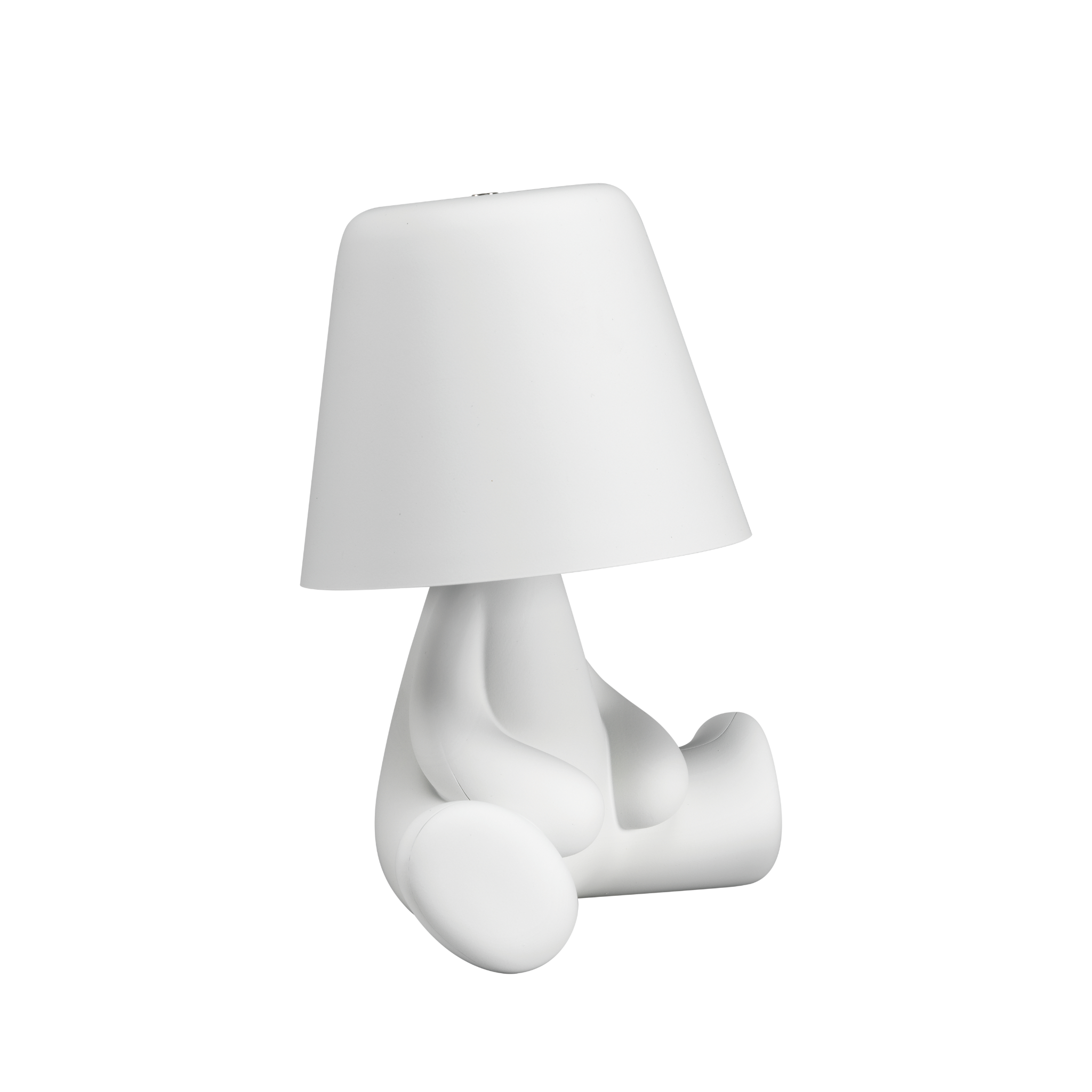 Tragbare Lampe SWEET BROTHERS JOE weiß