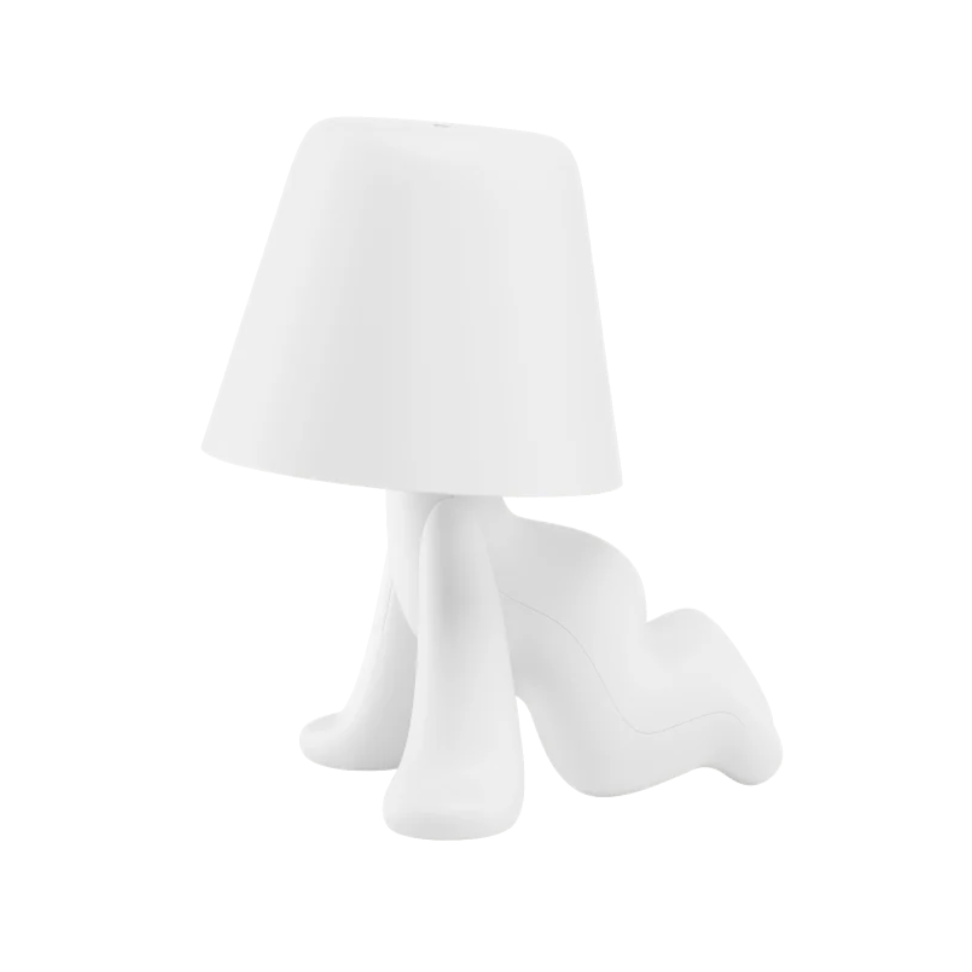 Tragbare Lampe SWEET BROTHERS RON weiß