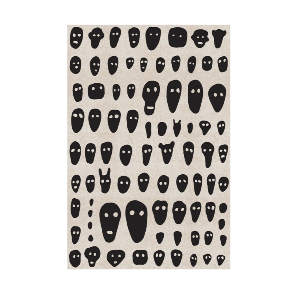 Teppich STENCILS beige