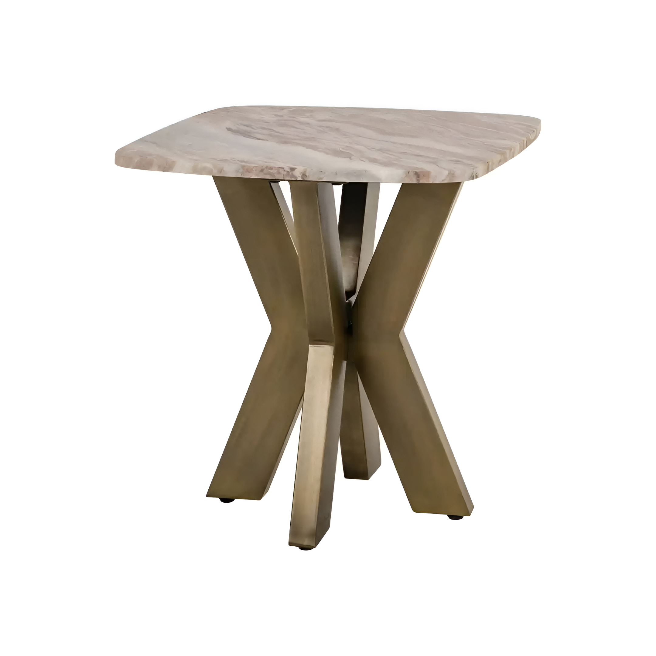 BOTTEGA brown side table