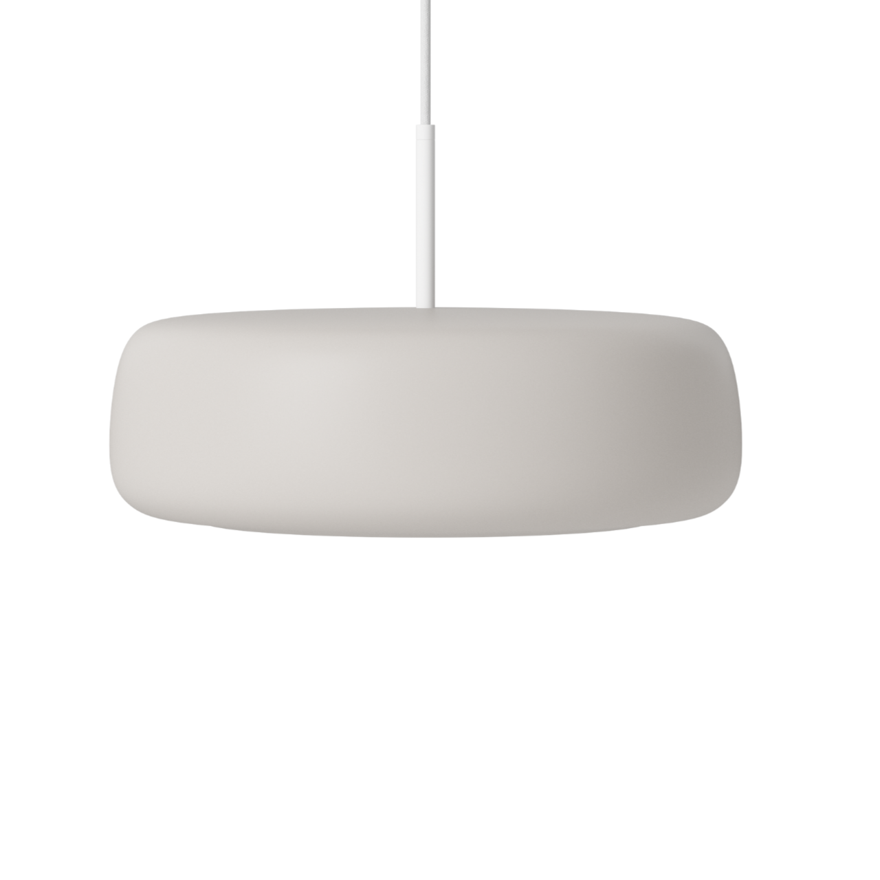 Fluire Mattes Bräunungsglas Hanging Lampe