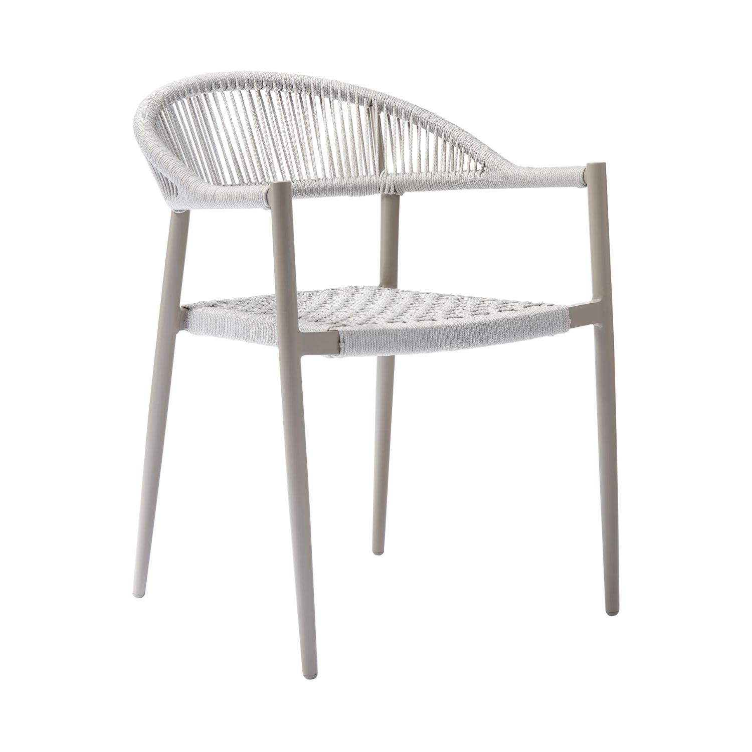 YELLOW light gray garden chair