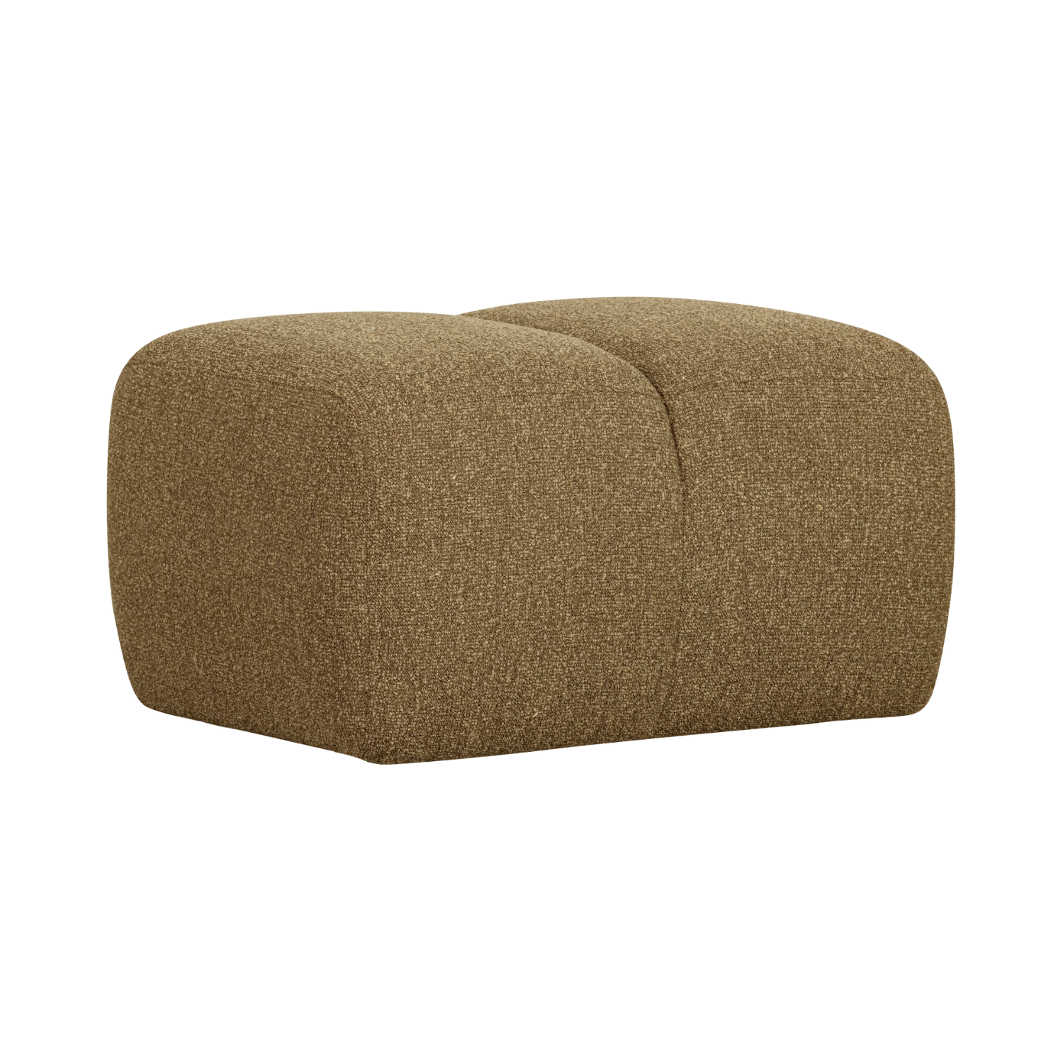 Puff MOJO dunkles Honig-Bouclé