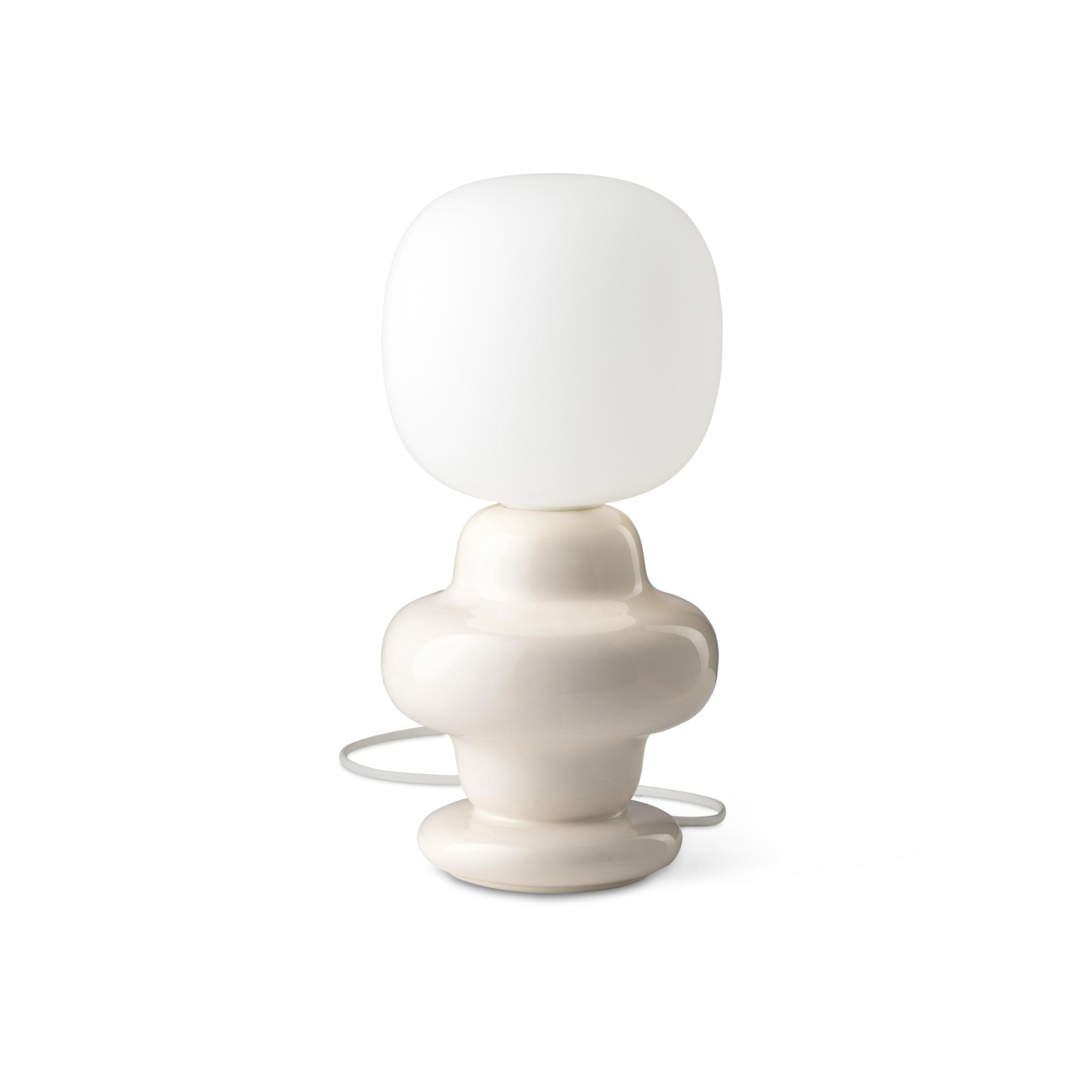 COPACABANA cream ceramic table lamp