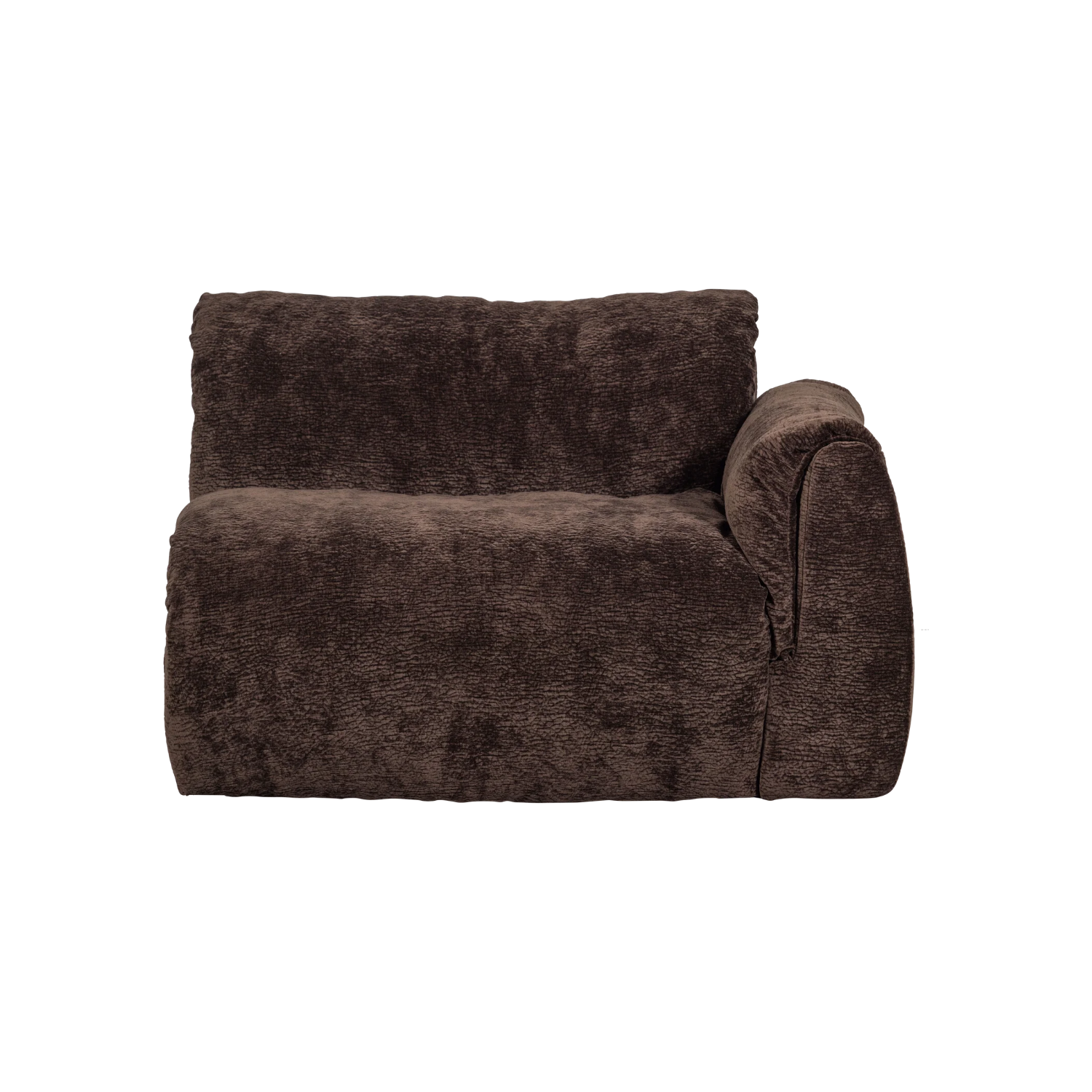 BAGGY 3D Modular Sofa - Right Element in Dark Brown