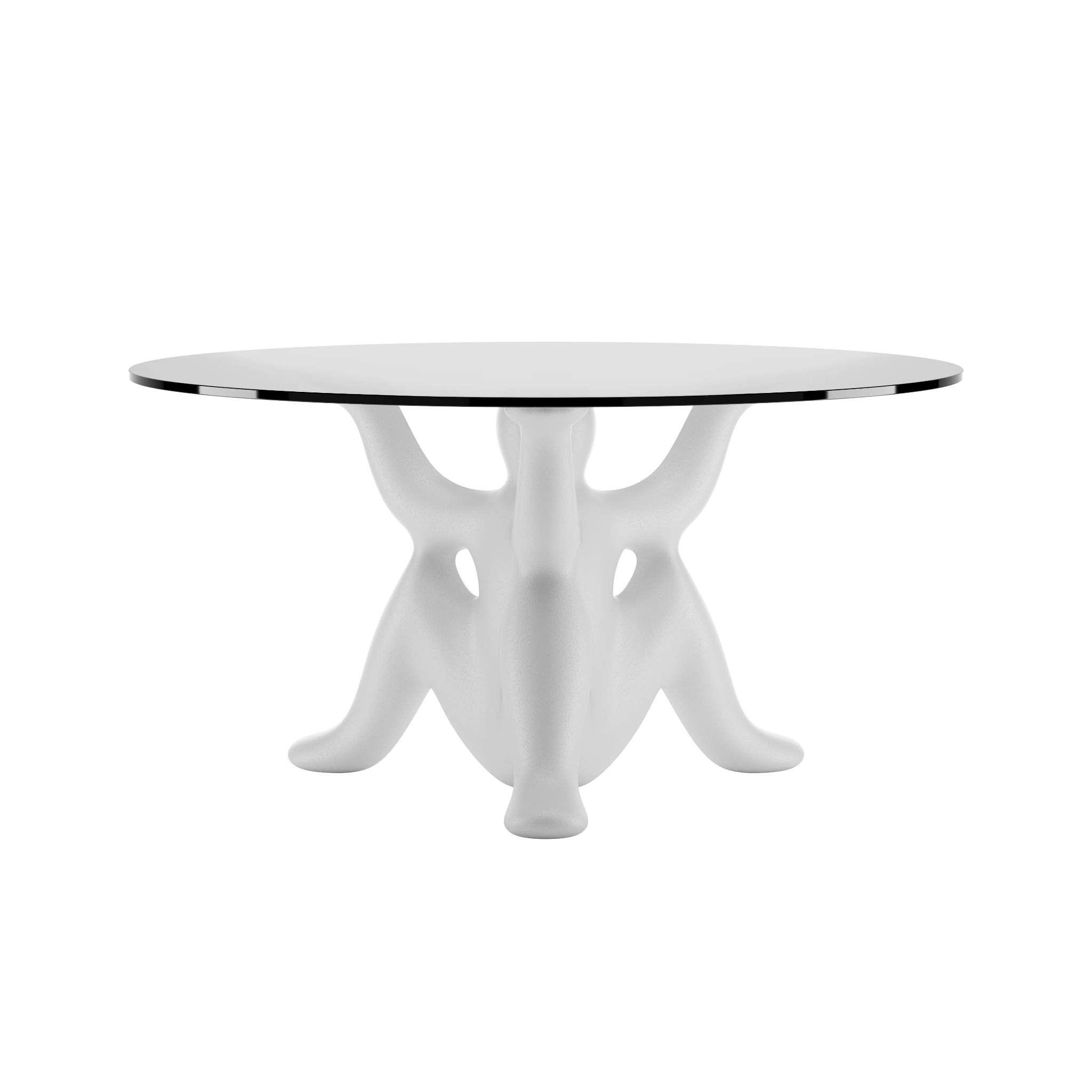 HELPYOURSELF white round table