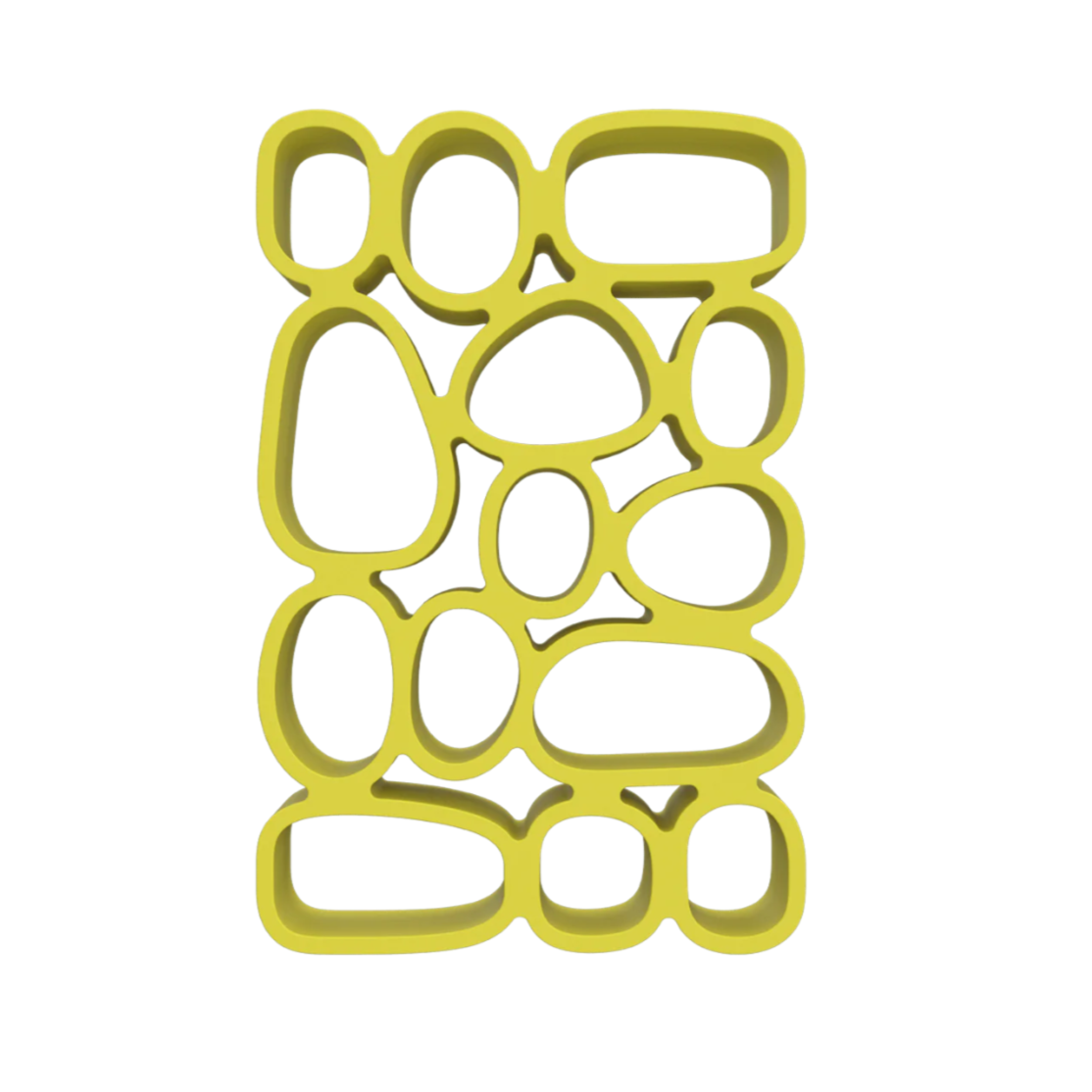 KOIBUCHI mustard yellow bookcase