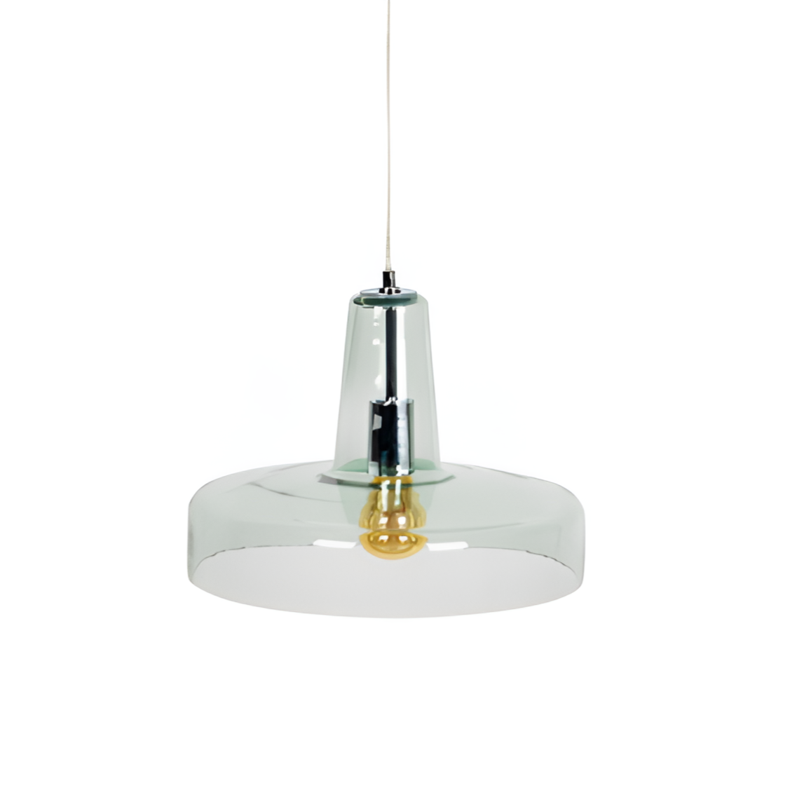 ANSHIN pendant lamp with glass shade