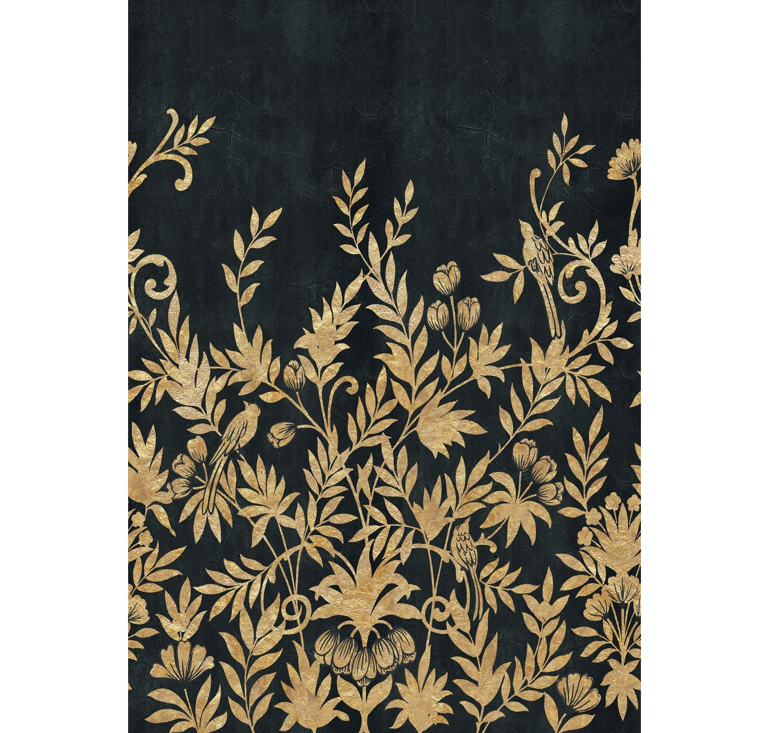 Wandbild JARDIN DE DIANE schwarz