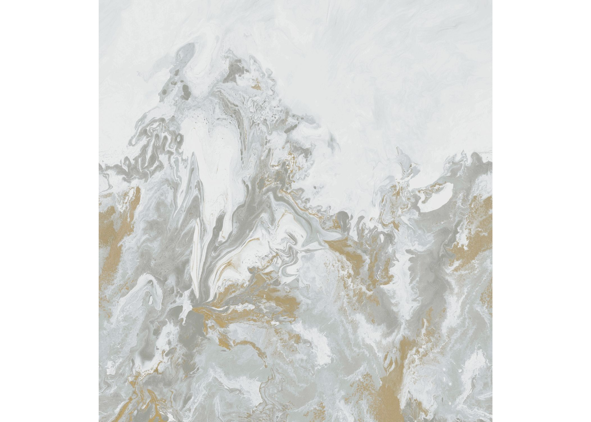 Gray CALACATTA mural with beige