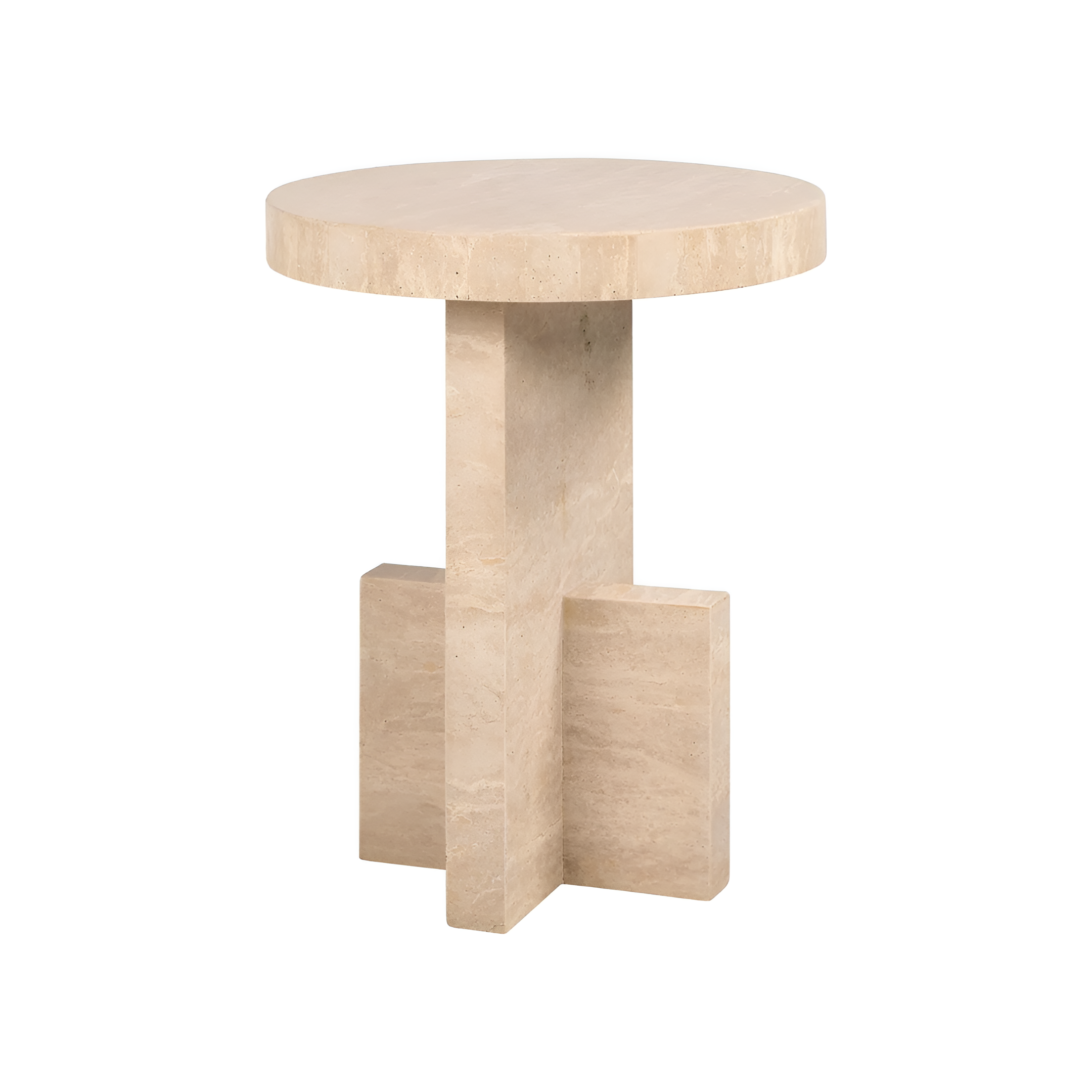 Beistelltisch BILTMORE beige Travertin