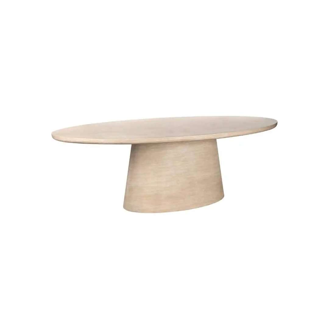 Ovaler Tisch FICTUS beige