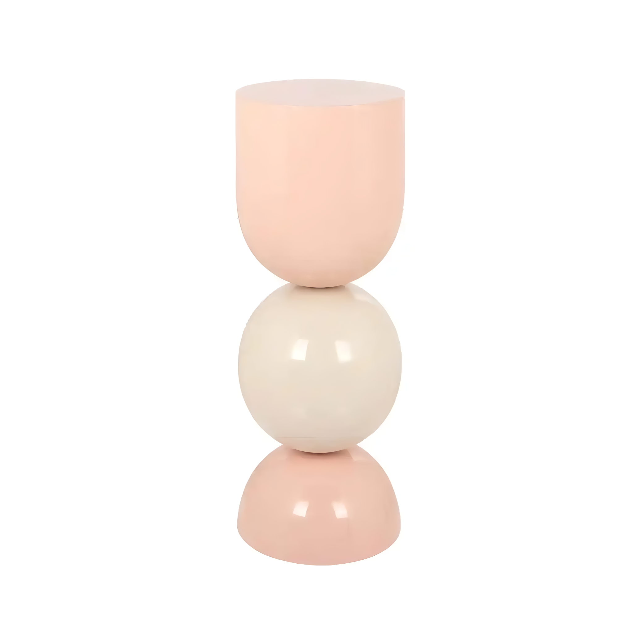 Kolumna ALVA rosa mit Beige