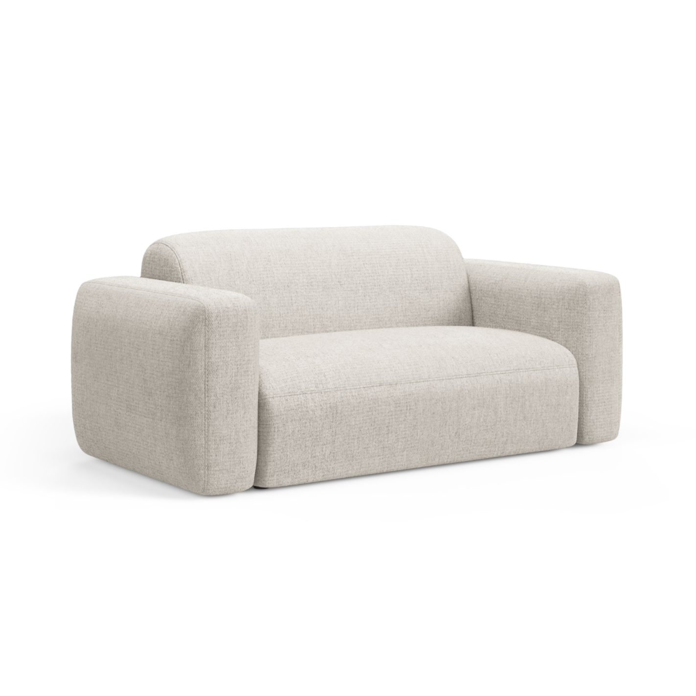 2-seater Sofa STRINO cream chenille