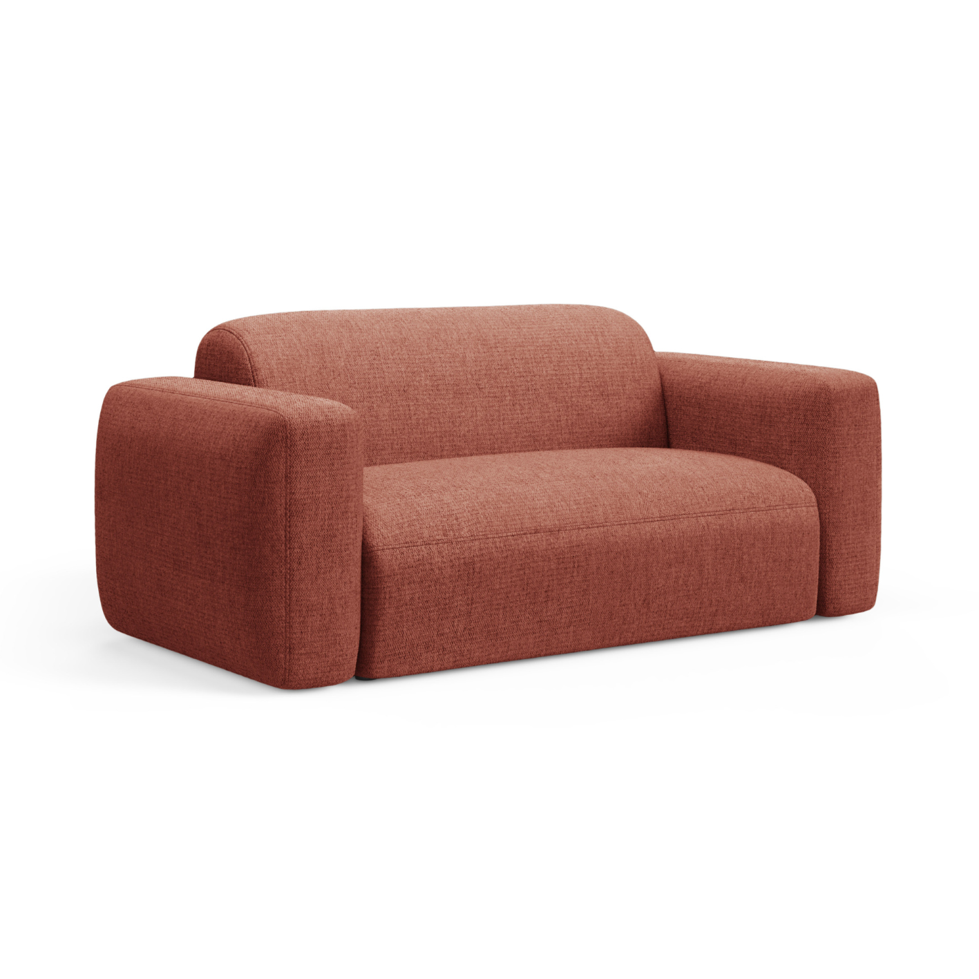 2-seater Sofa STRINO coral chenille