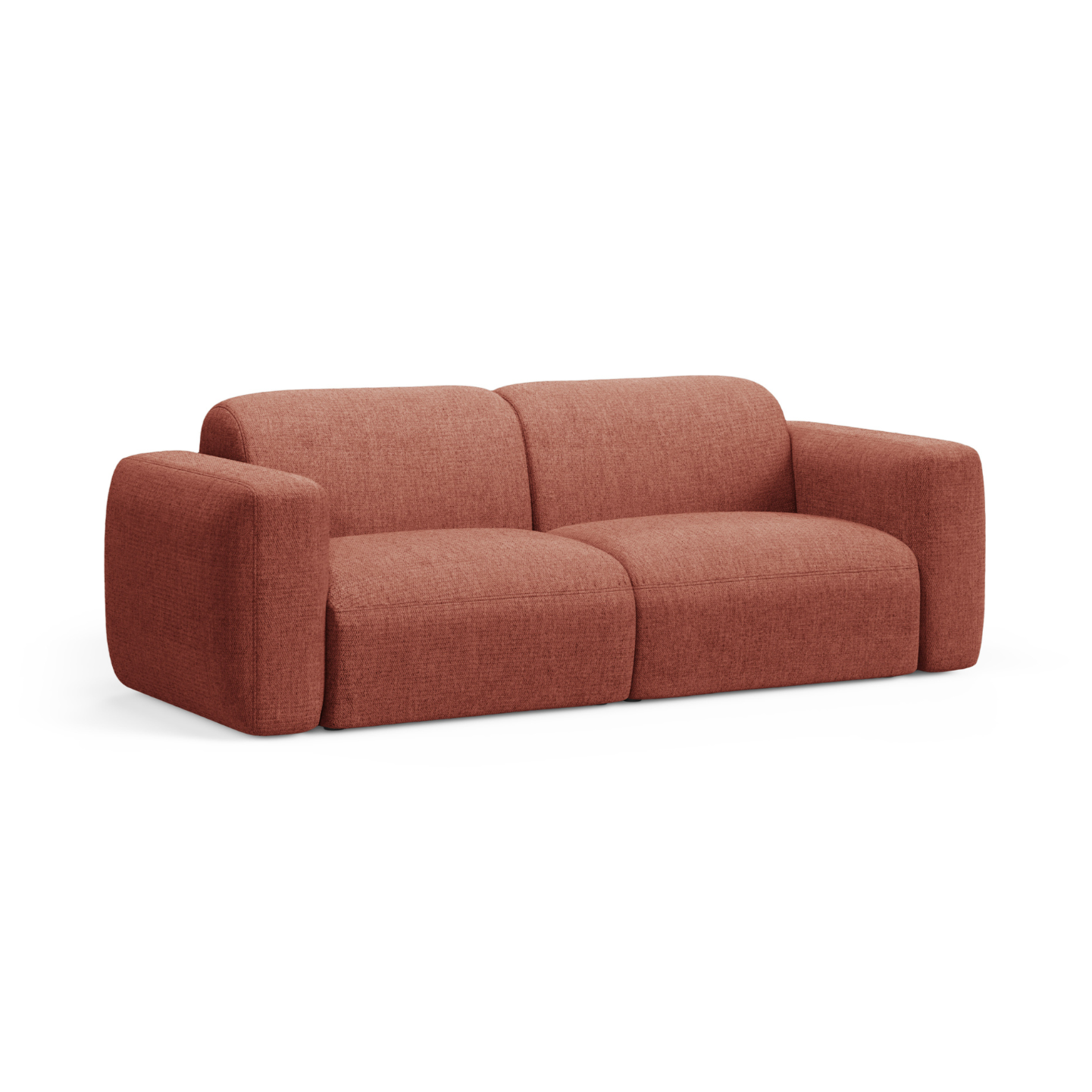 3-seater Sofa STRINO coral chenille