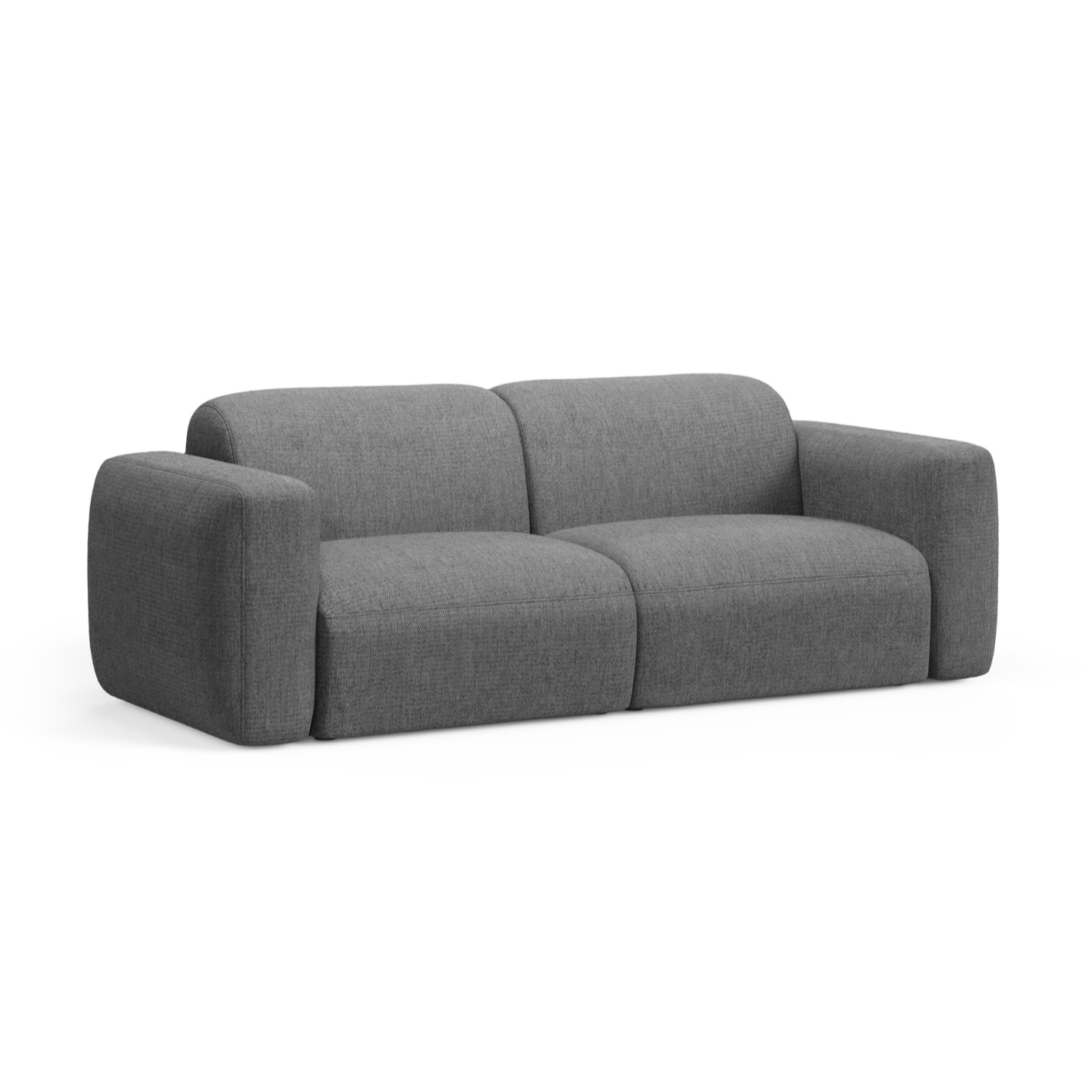 3-seater Sofa STRINO gray chenille
