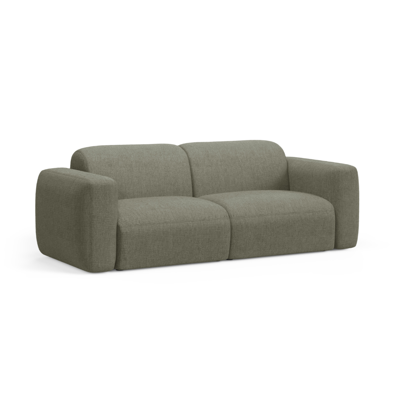 3-seater Sofa STRINO olive chenille