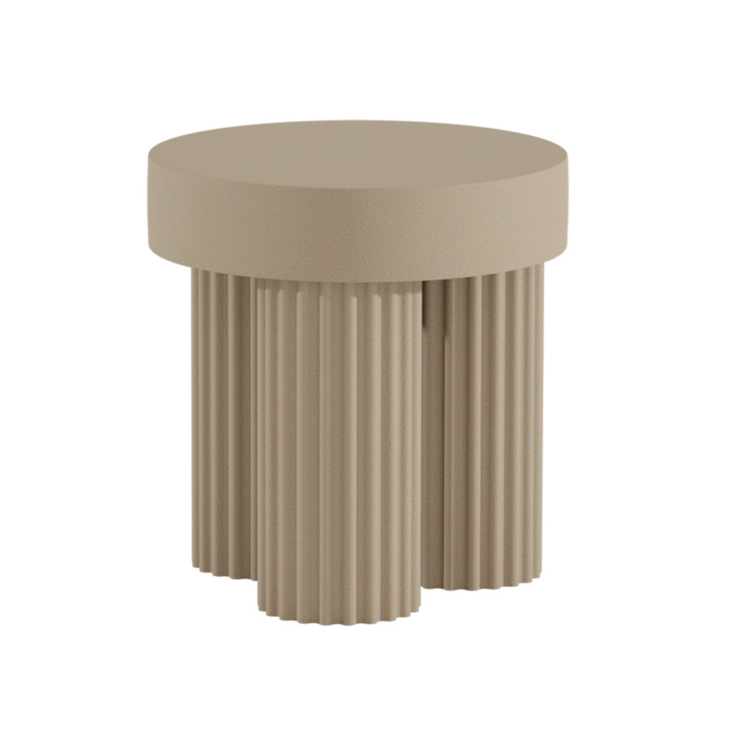 Beistelltisch GEAR beige Beton