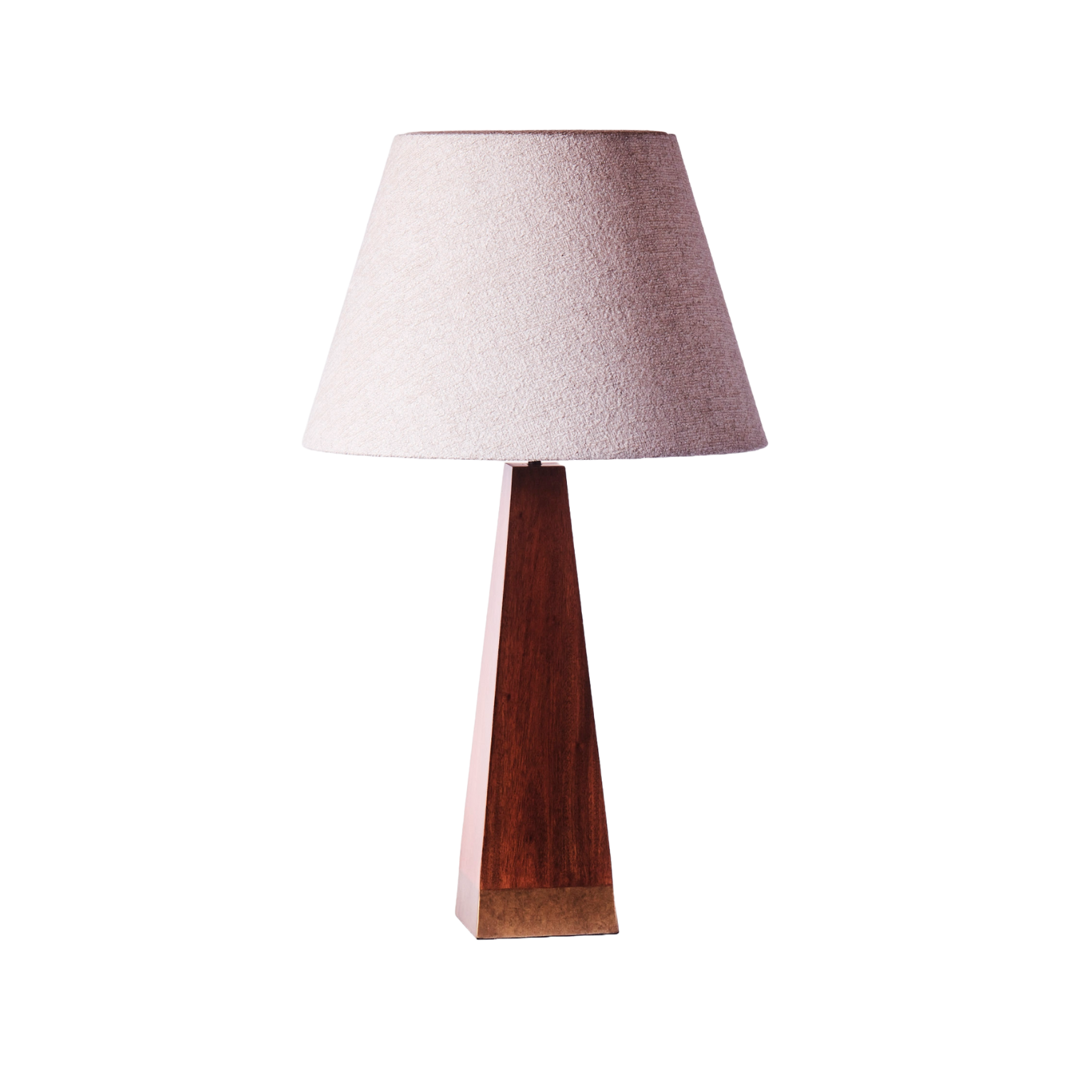 PYRAMID Ash Veneer Table Lamp