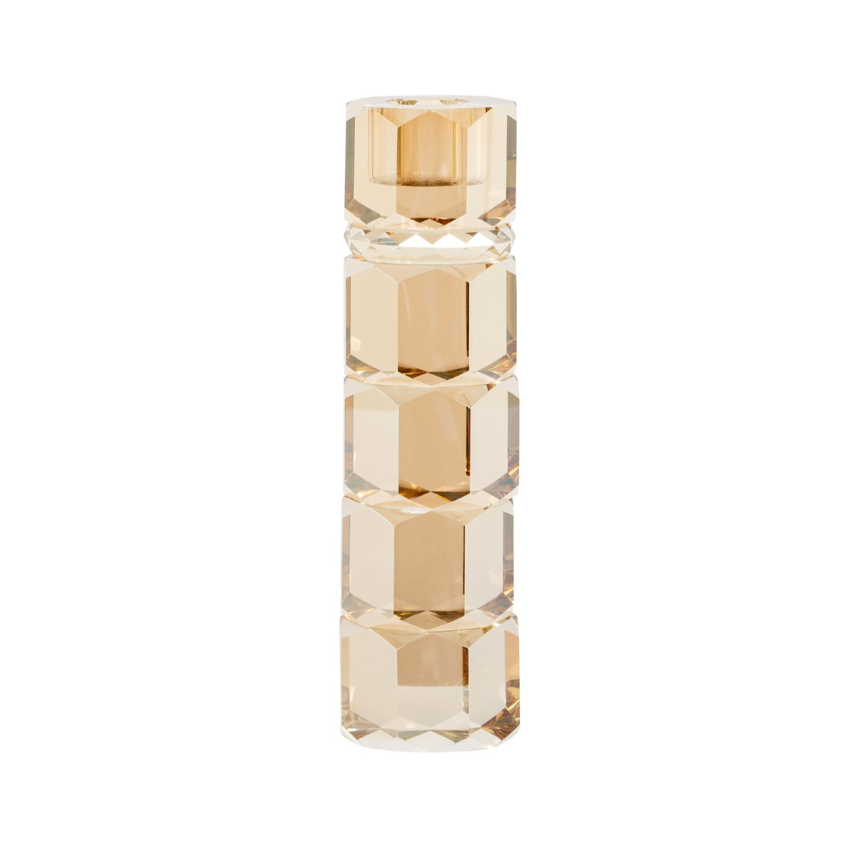 ZOFIA Gold Glass Candle Holder