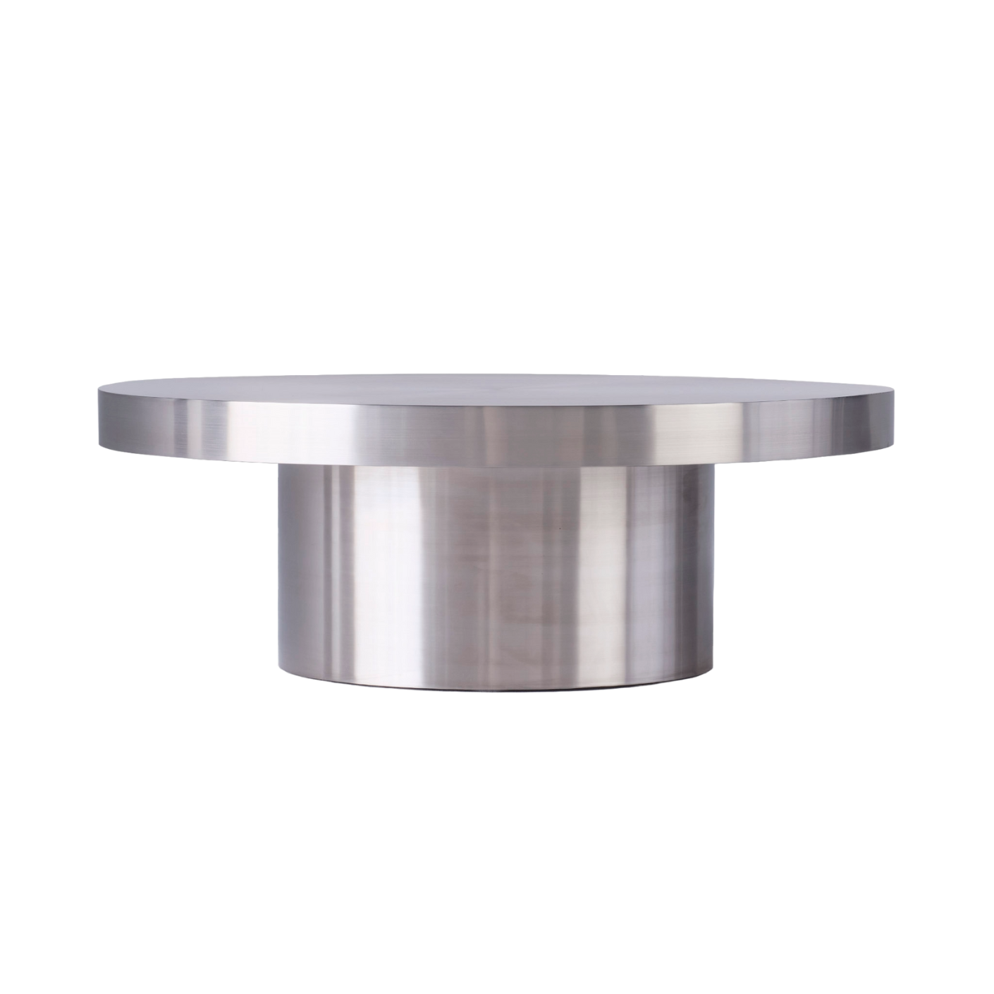 Couchtisch CUFFLINK poliertes Stahl