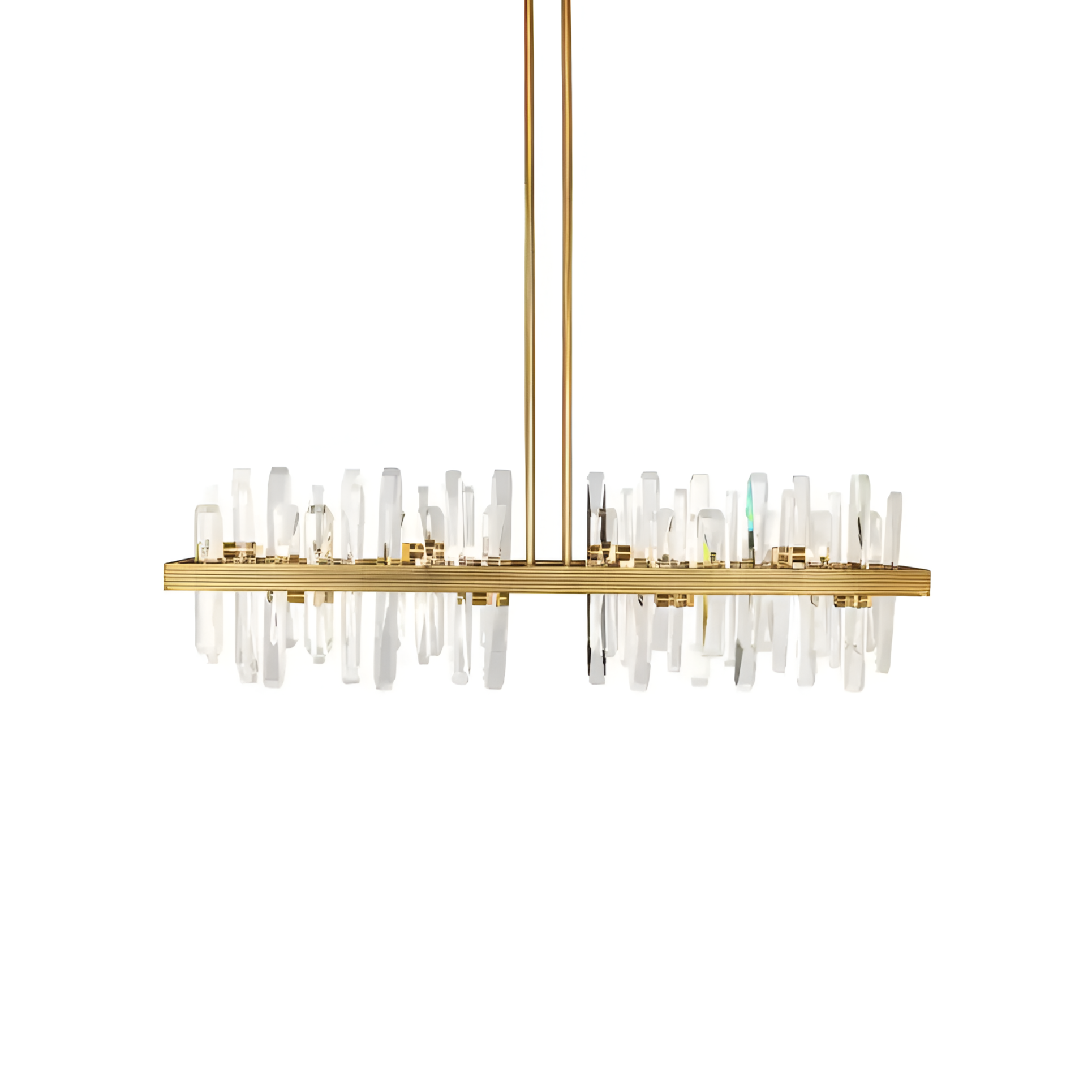 BRIGET gold chandelier